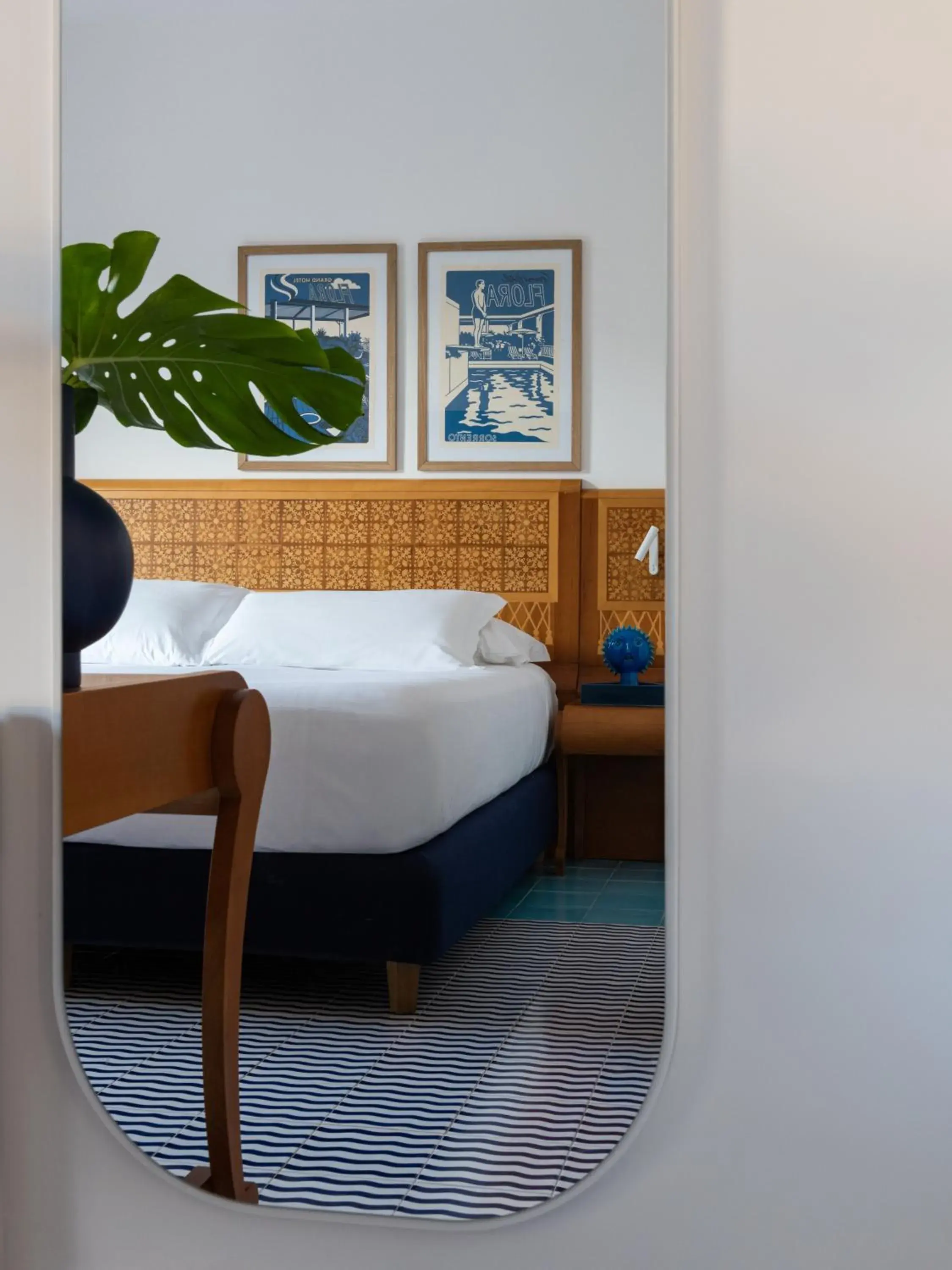 Bedroom, Bed in Grand Hotel Flora Bedroom, Bed in Grand Hotel Flora