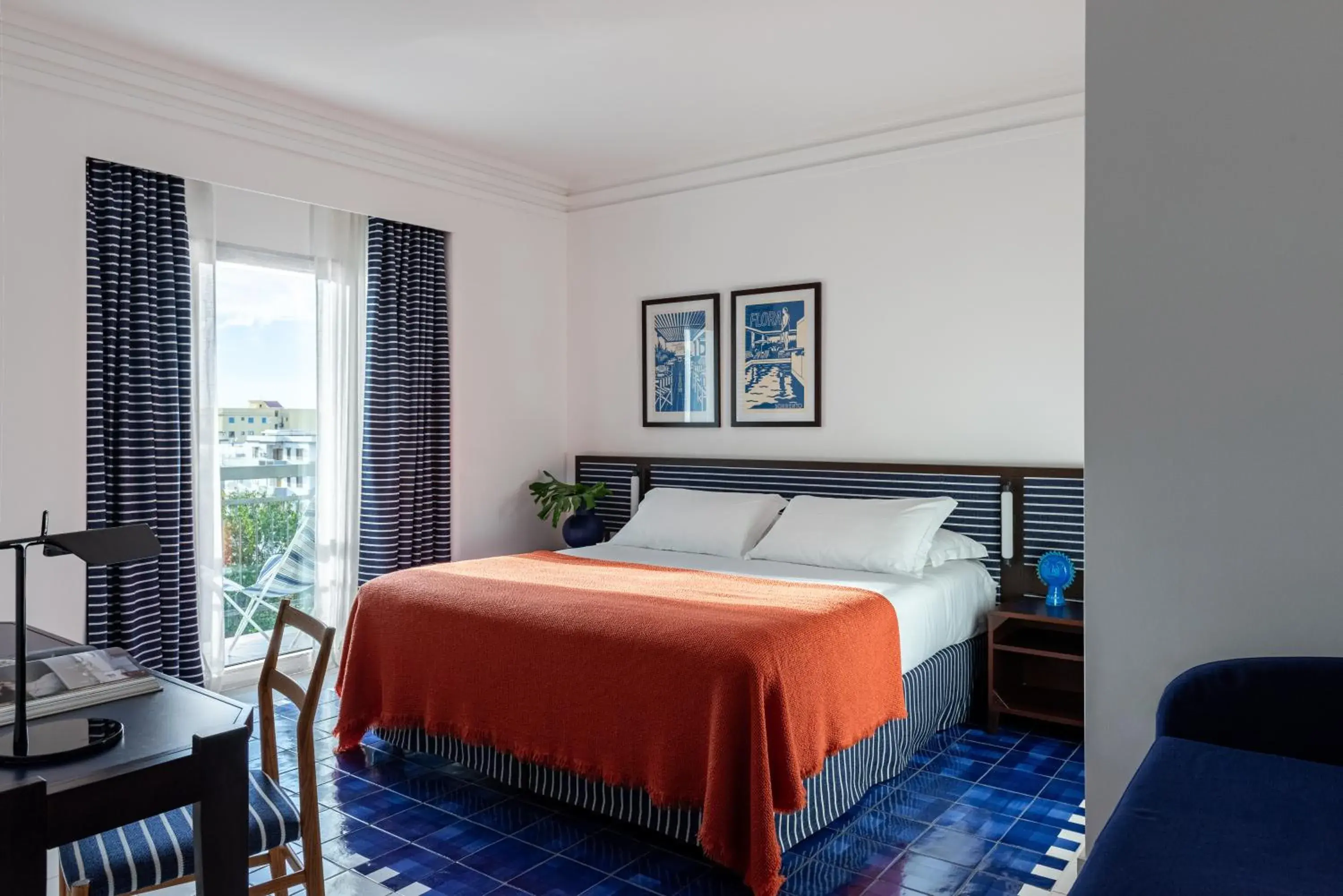 Bedroom, Bed in Grand Hotel Flora Bedroom, Bed in Grand Hotel Flora