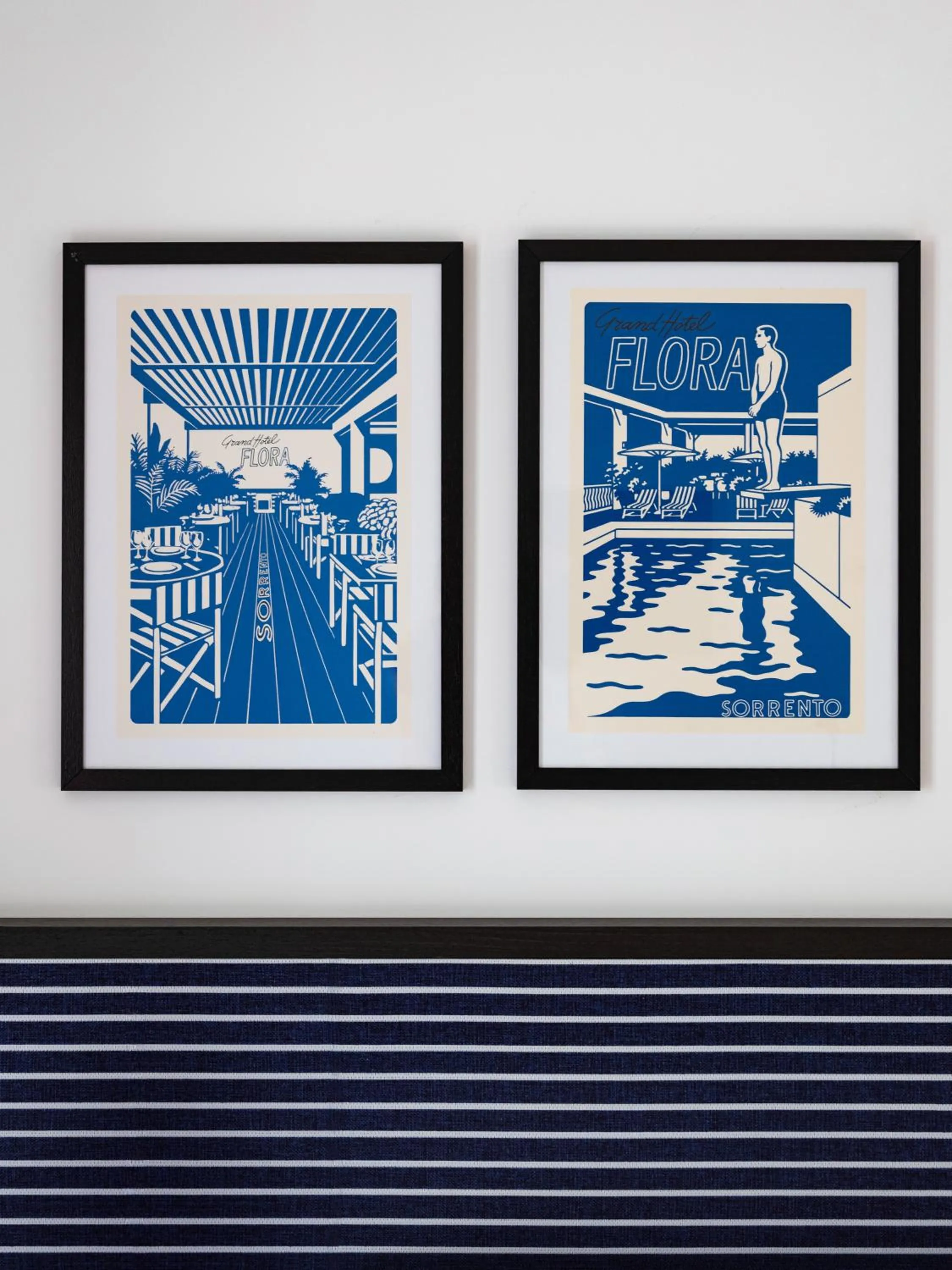 Decorative detail in Grand Hotel Flora