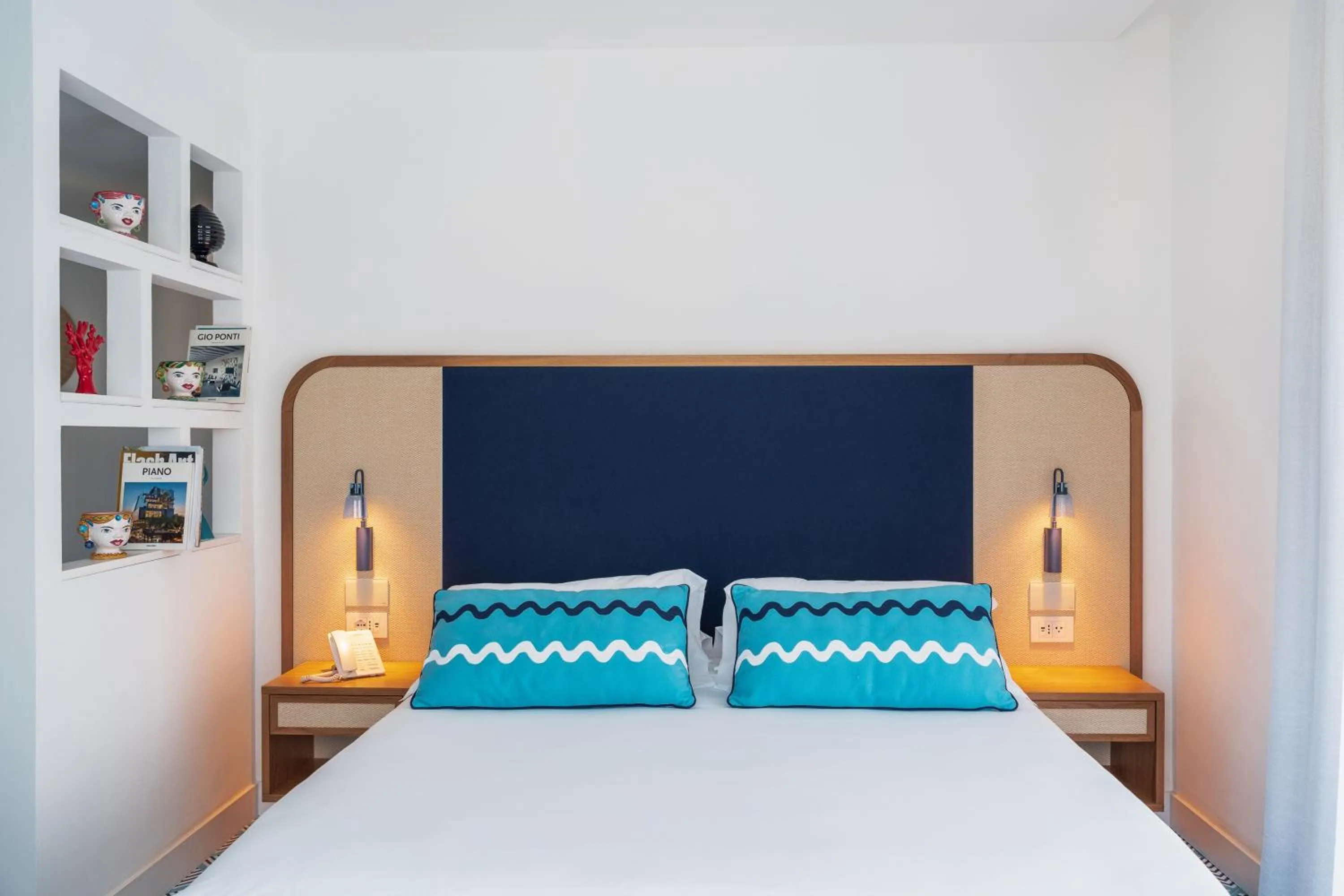 Bed in Grand Hotel Flora