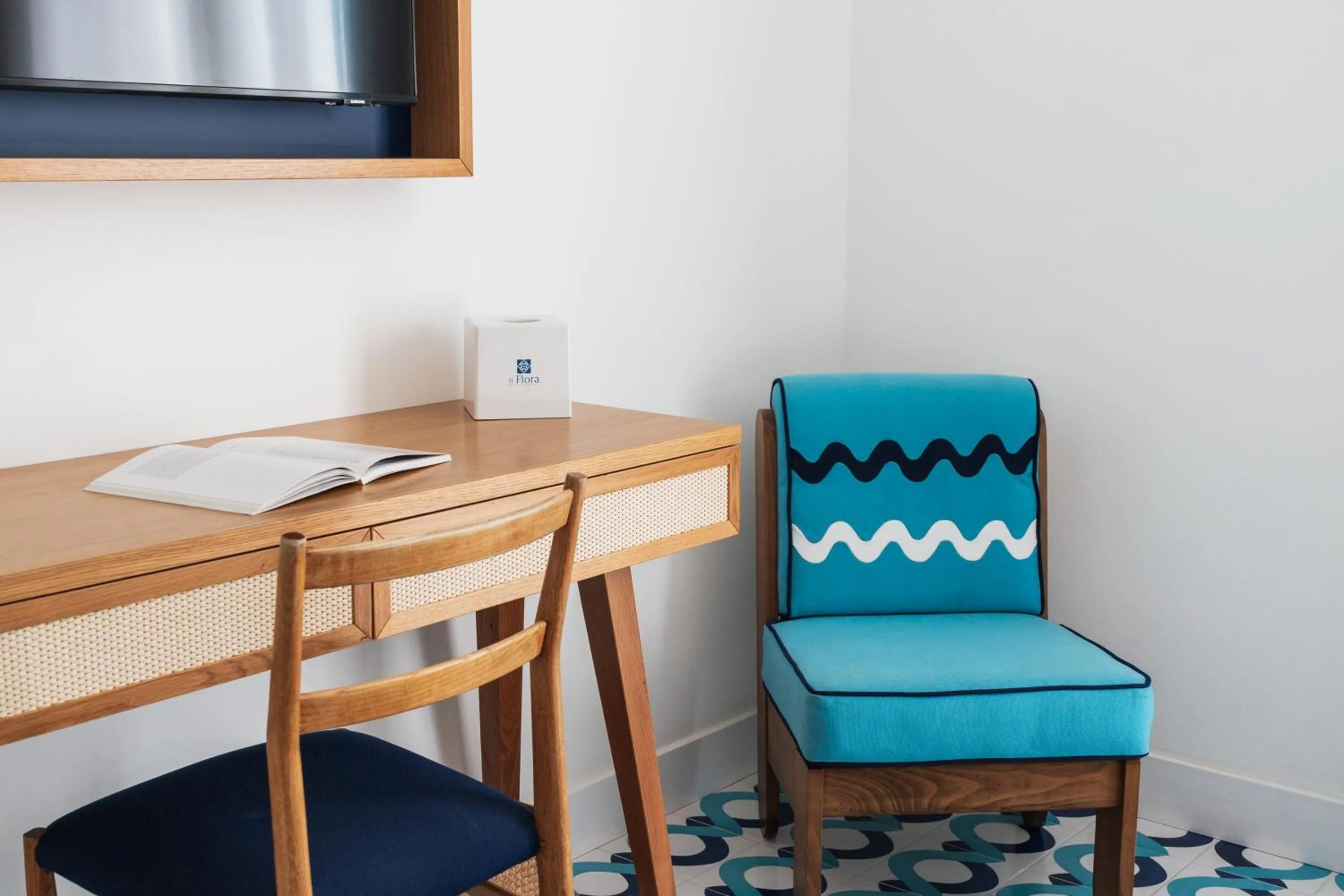 Decorative detail in Grand Hotel Flora