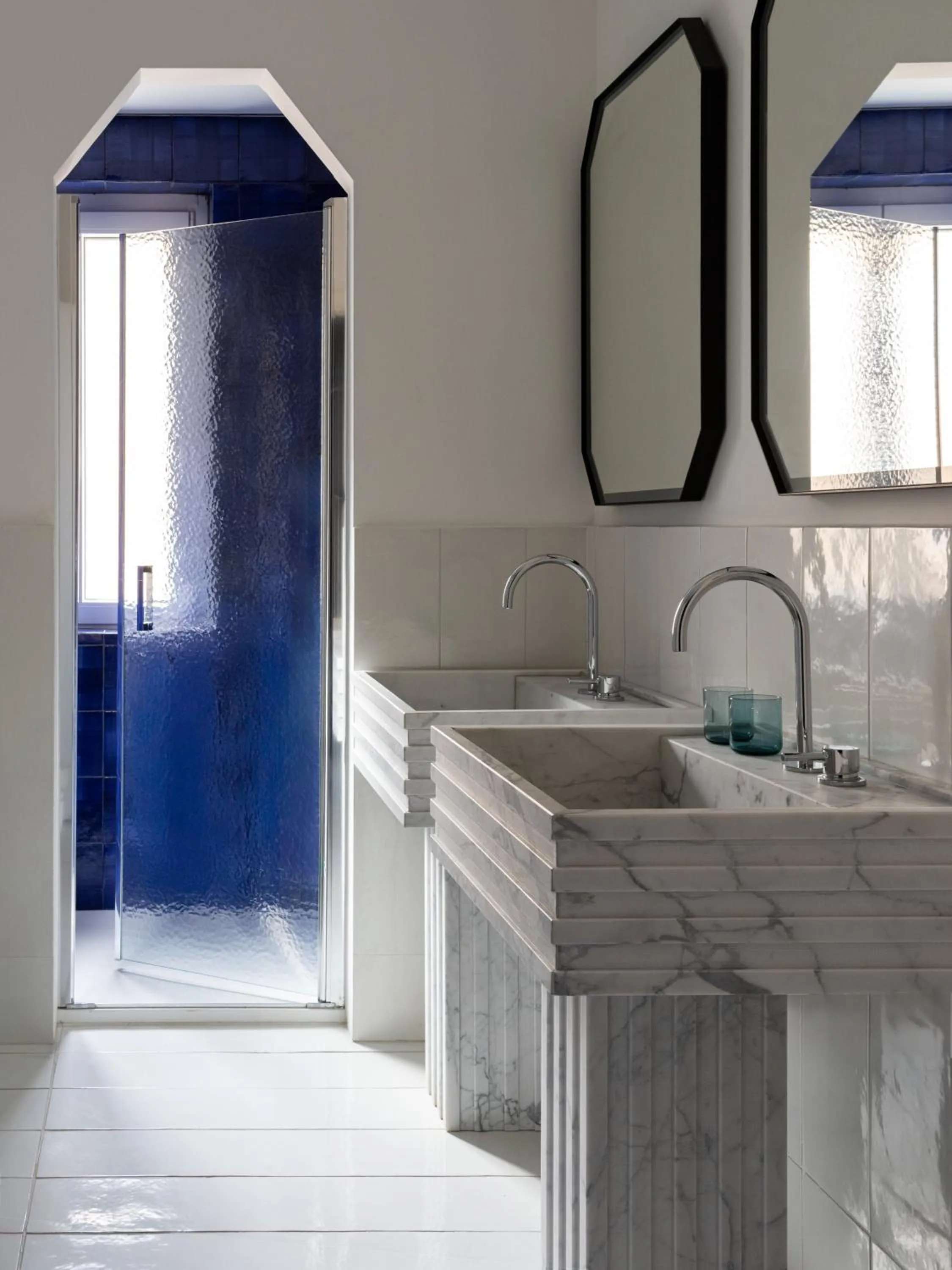 Bathroom in Grand Hotel Flora