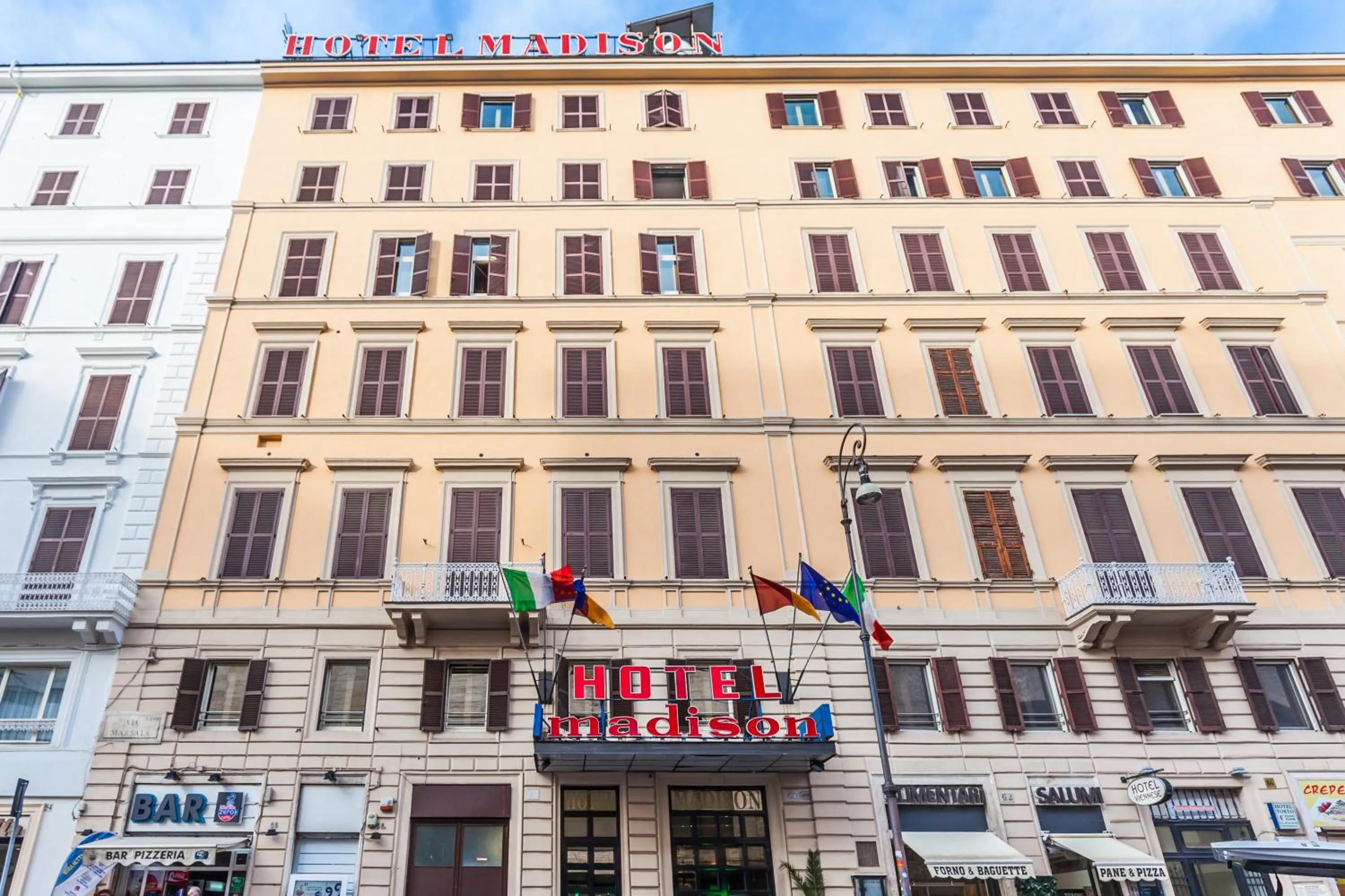 Property building in Madison Hotel