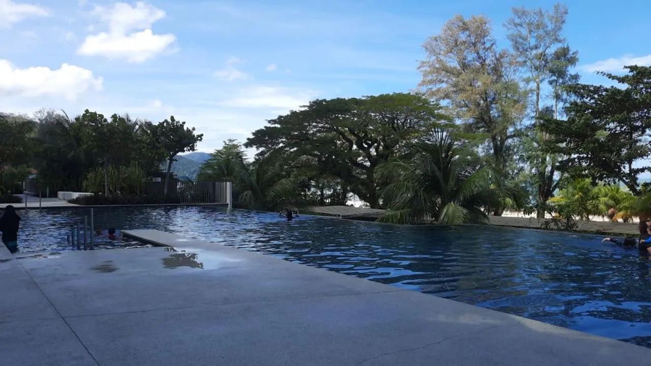 Swimming pool in TESS - By The Sea, Batu Ferringhi Penang