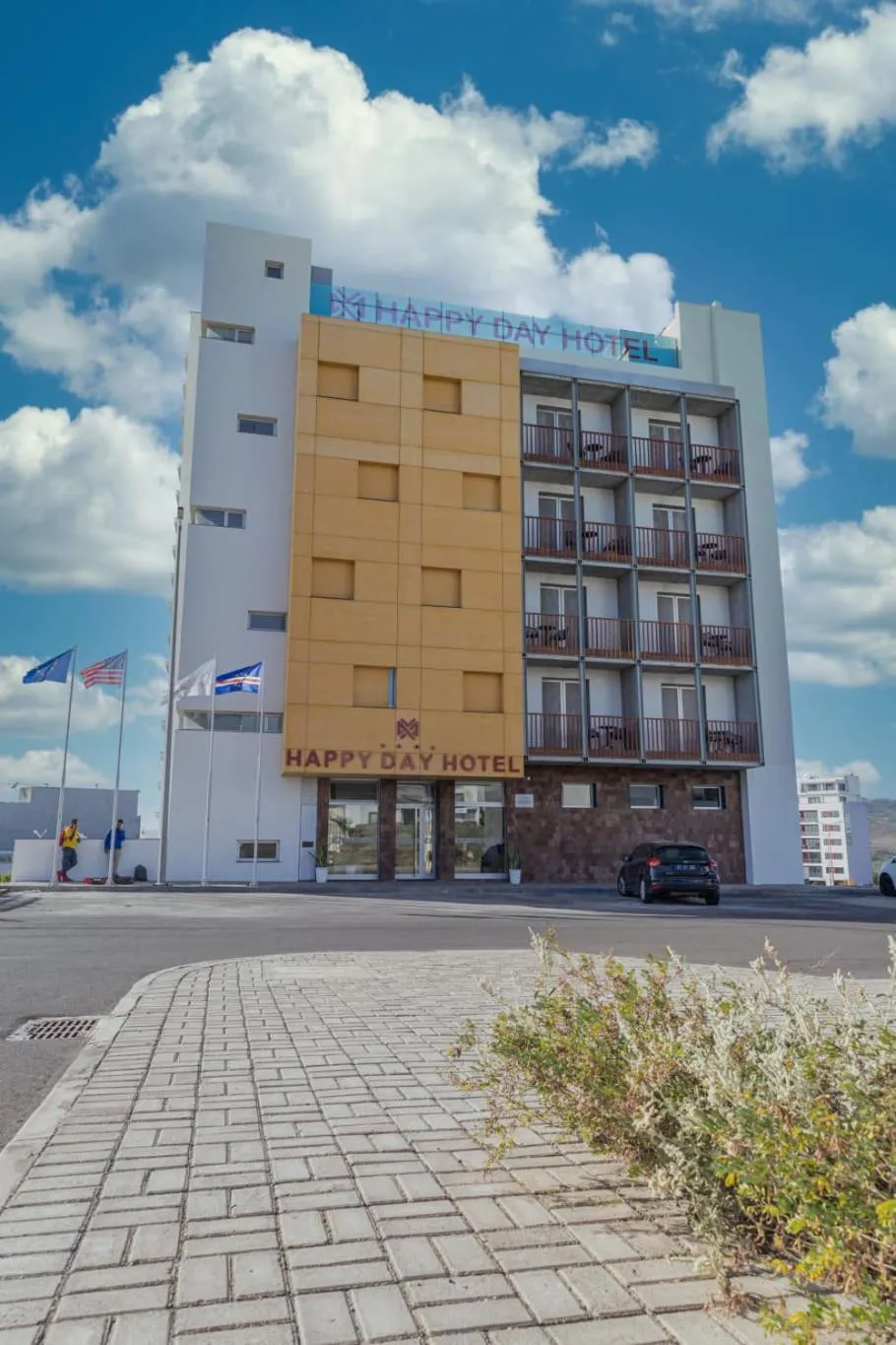 Property building in Hotel Happy Day