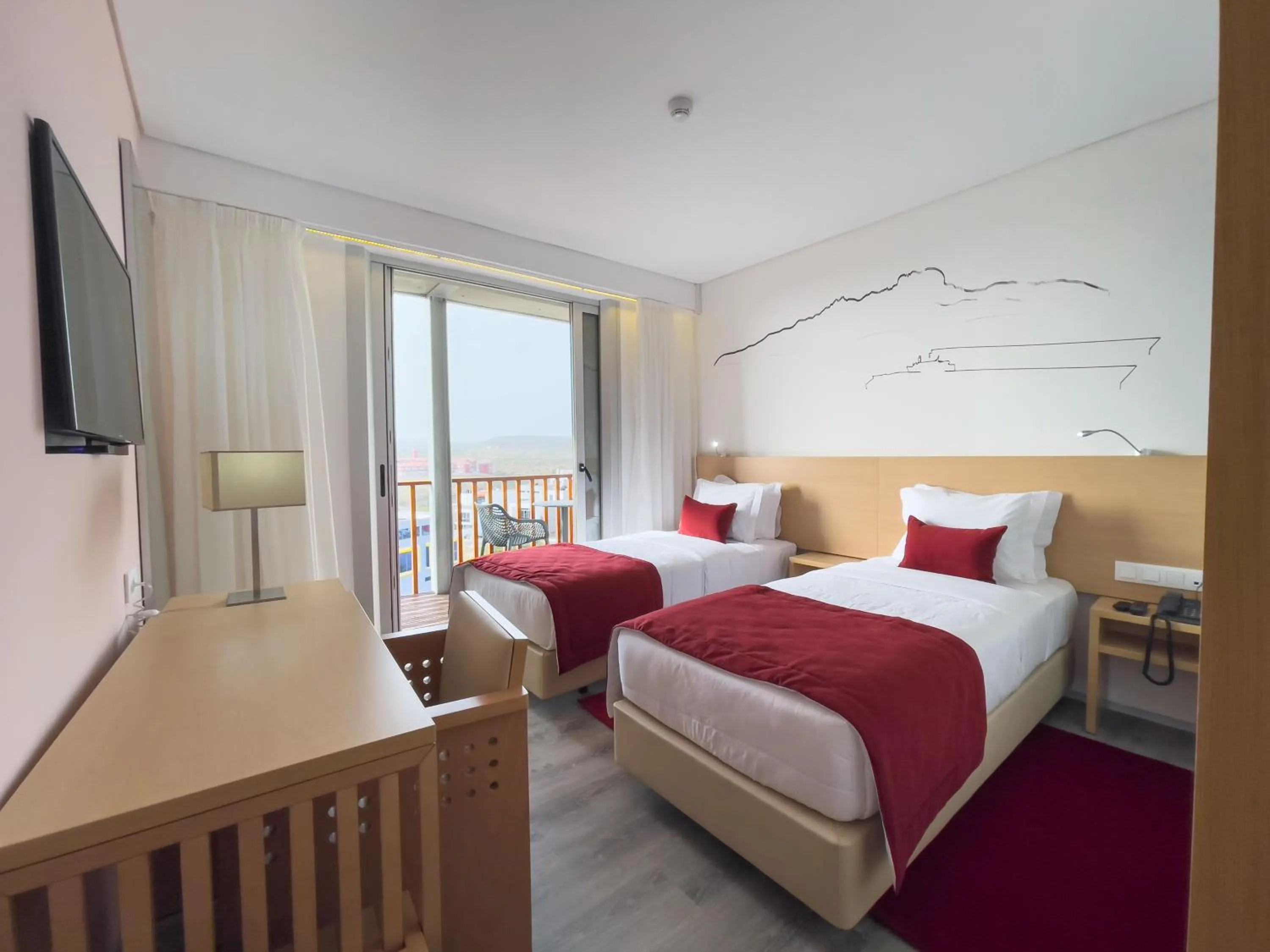 Bed in Hotel Happy Day