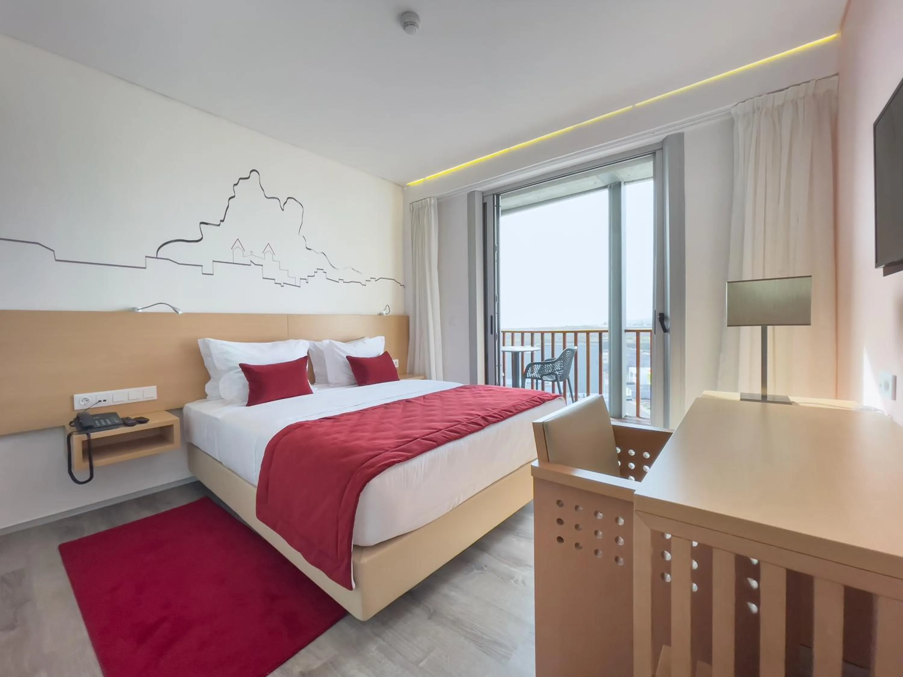 Bed in Hotel Happy Day