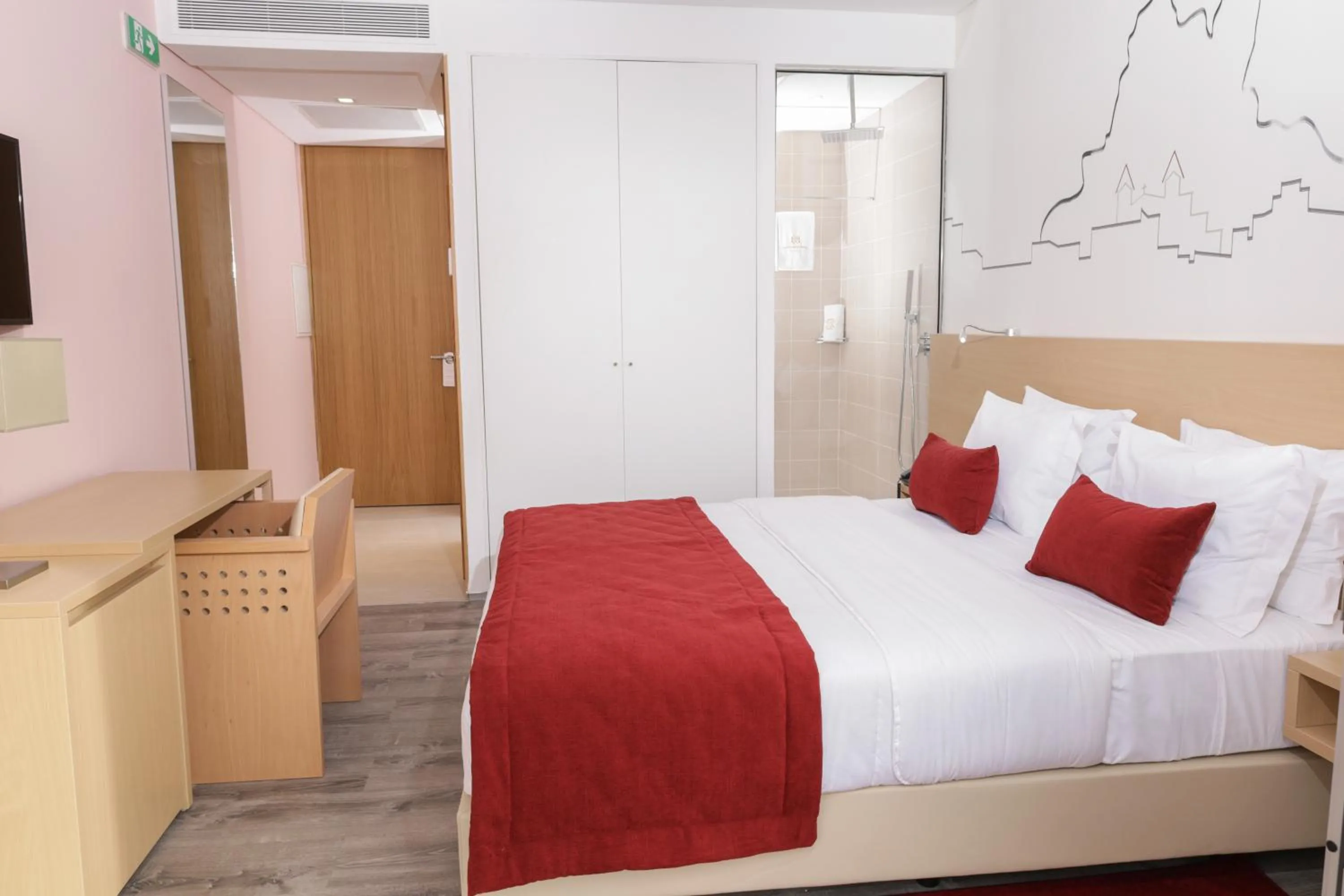 Bed in Hotel Happy Day