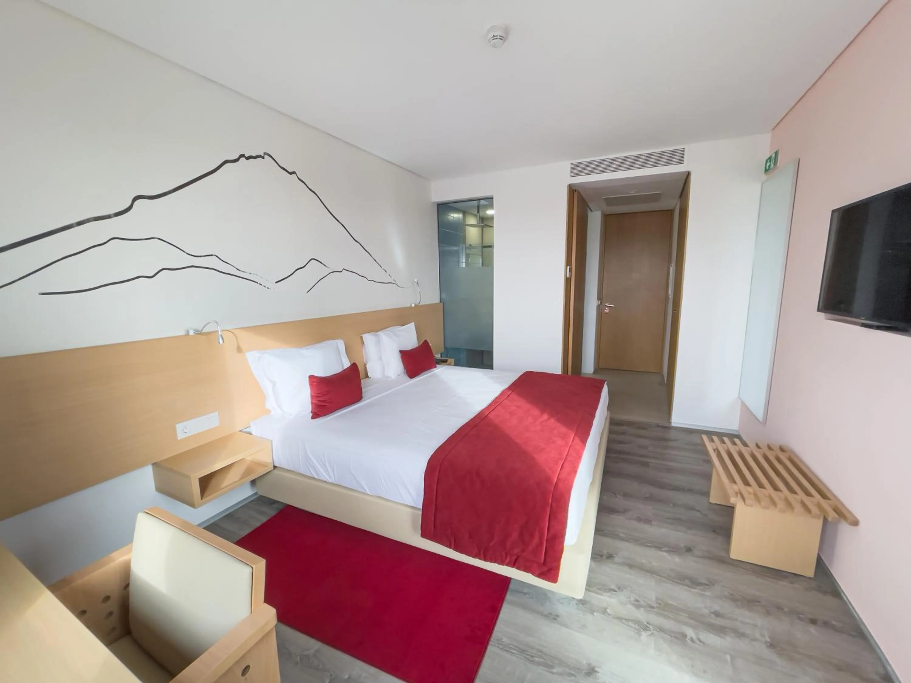 Bed in Hotel Happy Day