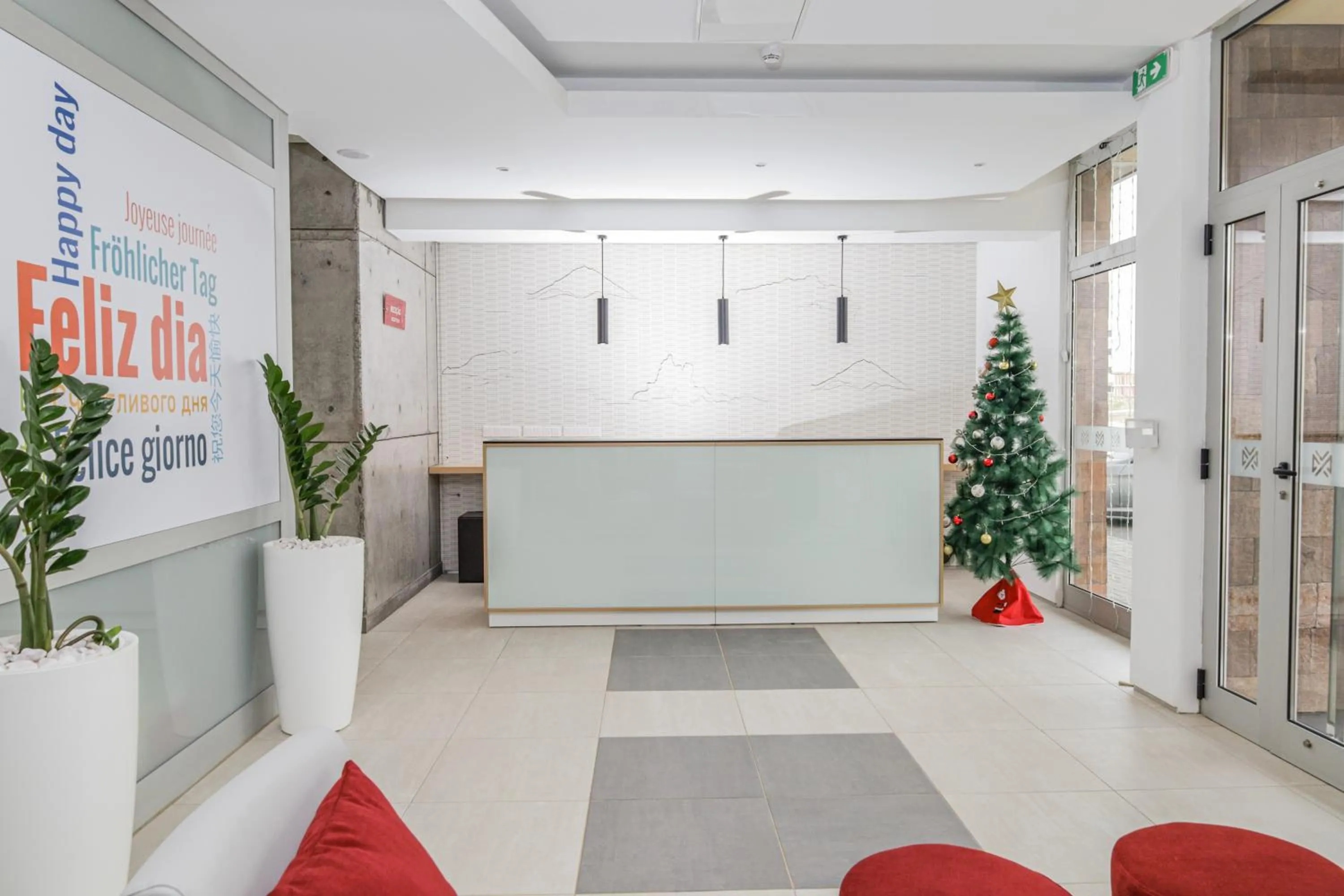 Lobby or reception in Hotel Happy Day