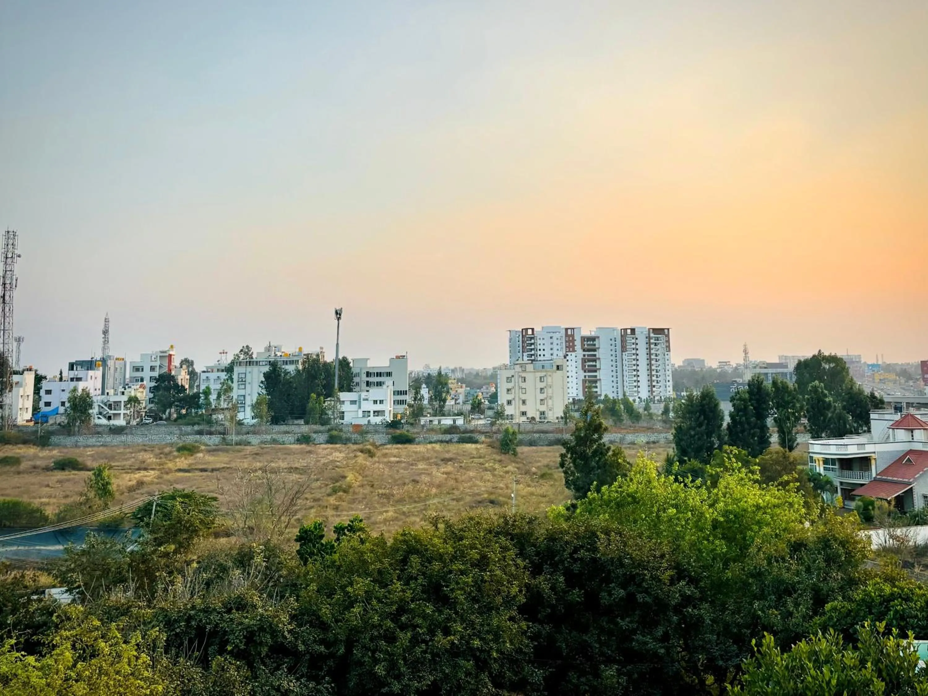 Natural landscape in Sai Shreyas Residency, Boutique Hotel near Bangalore Airport