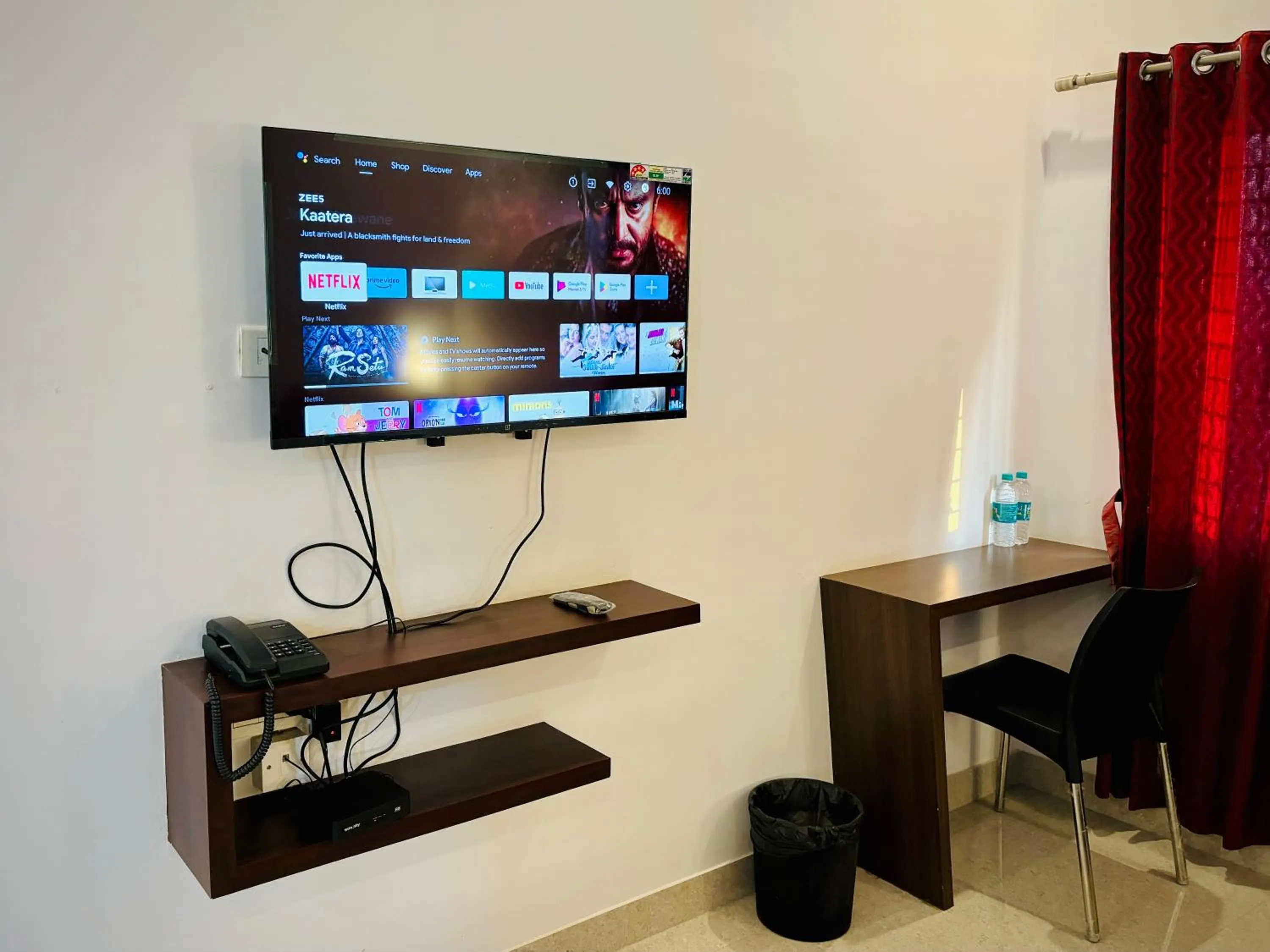 TV and multimedia in Sai Shreyas Residency, Boutique Hotel near Bangalore Airport