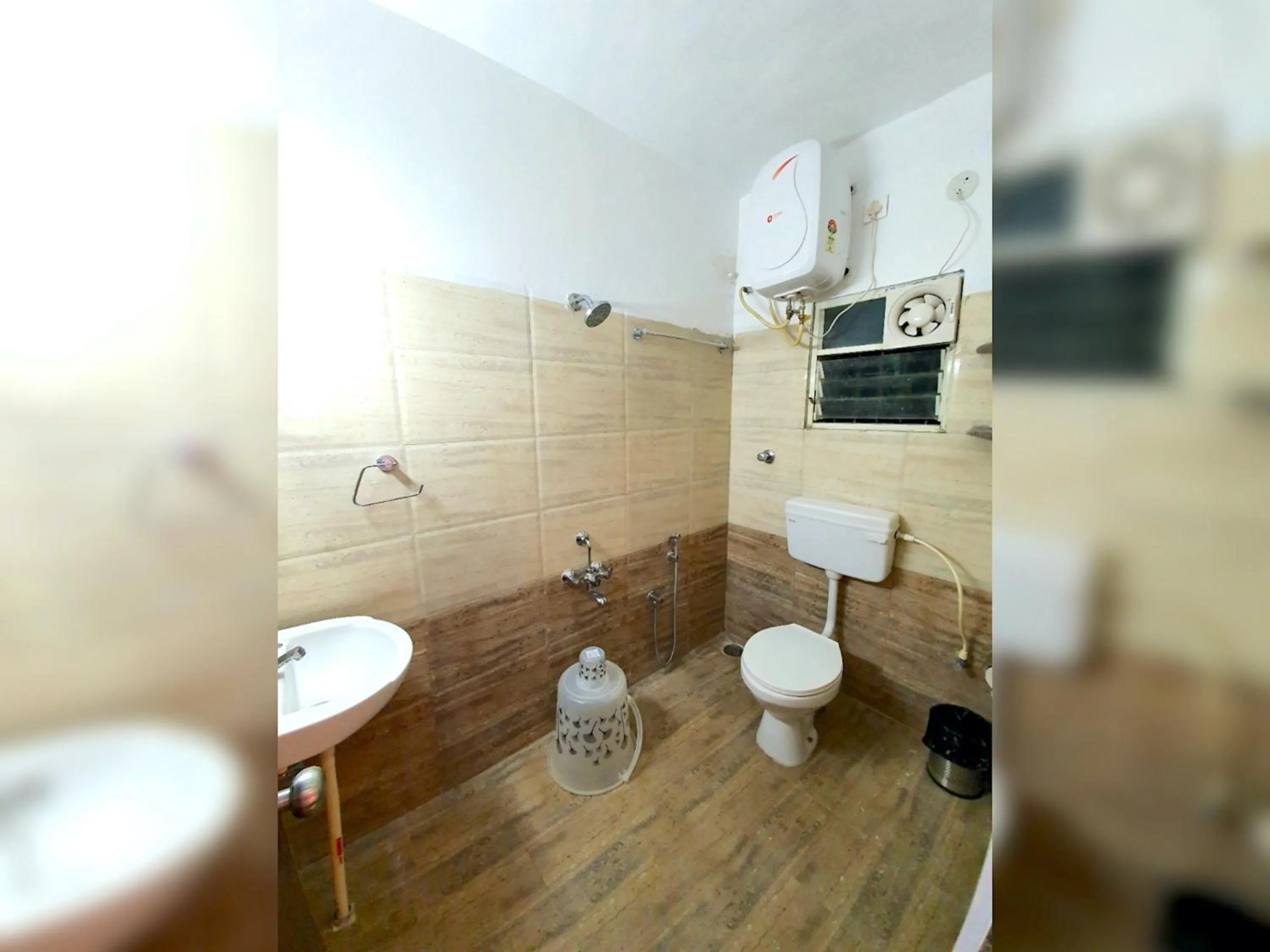 Shower in Sai Shreyas Residency, Boutique Hotel near Bangalore Airport