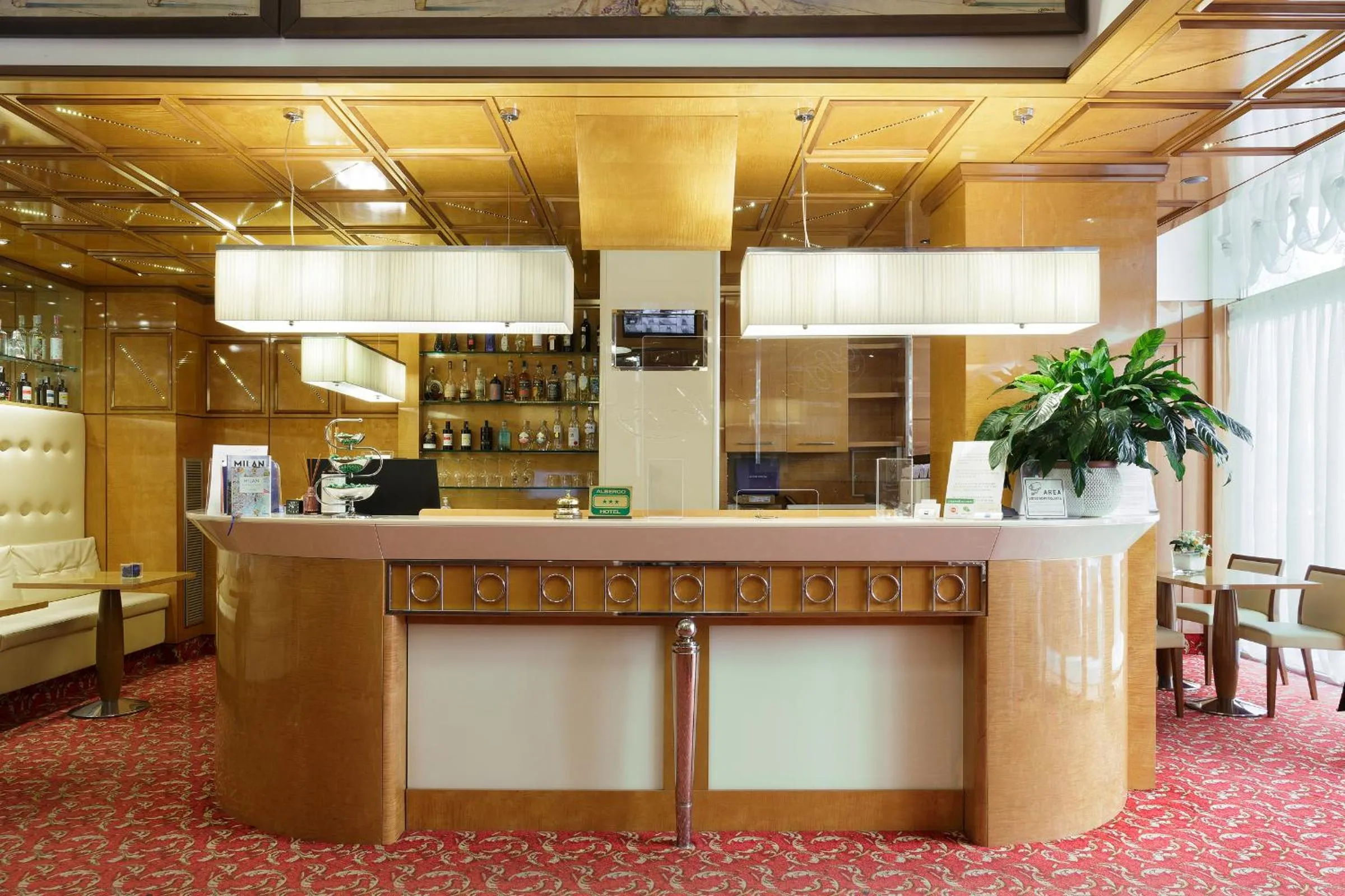 Lobby or reception in Hotel Teco