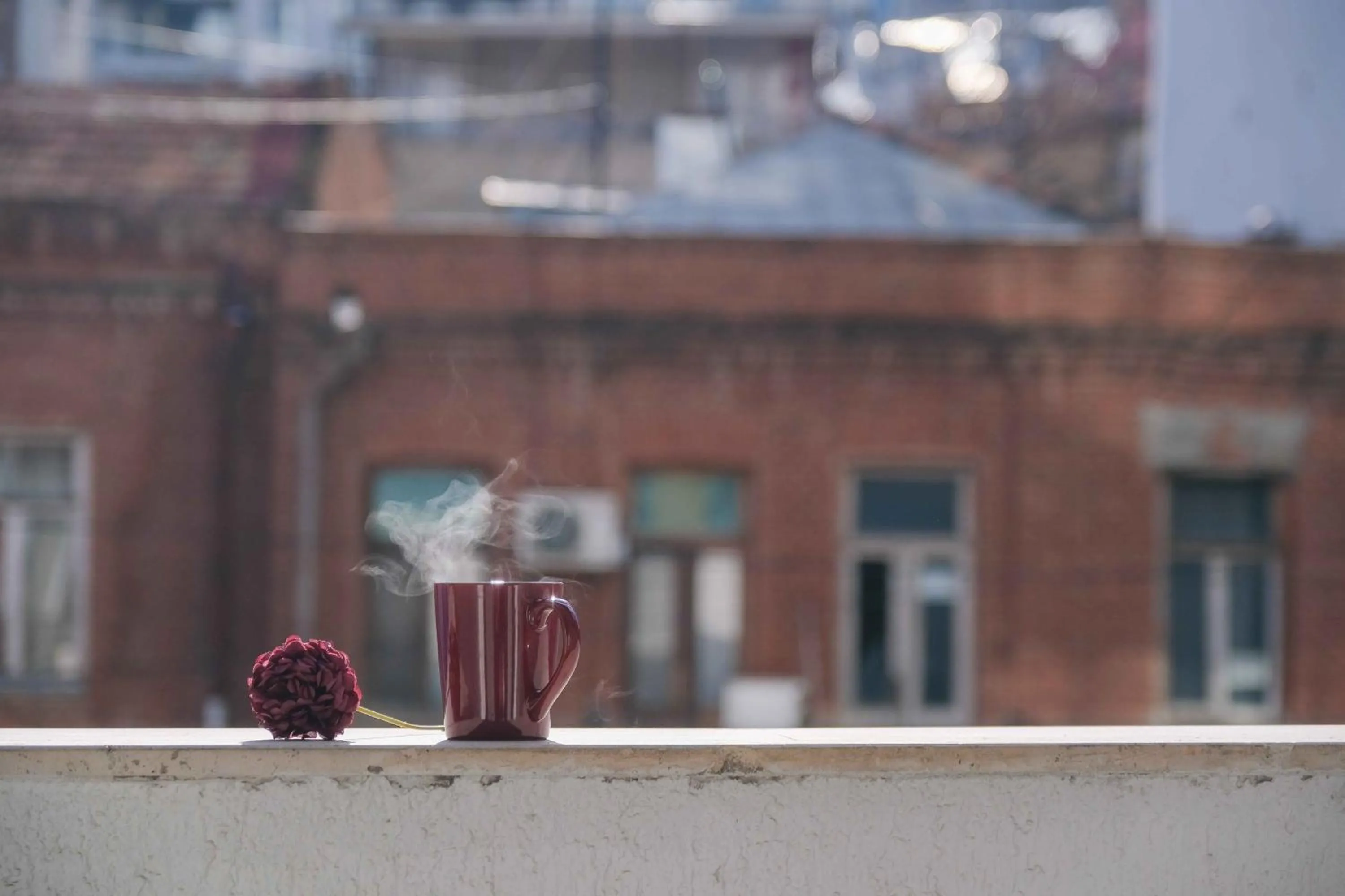 Balcony/Terrace in Round Garden Hotel
