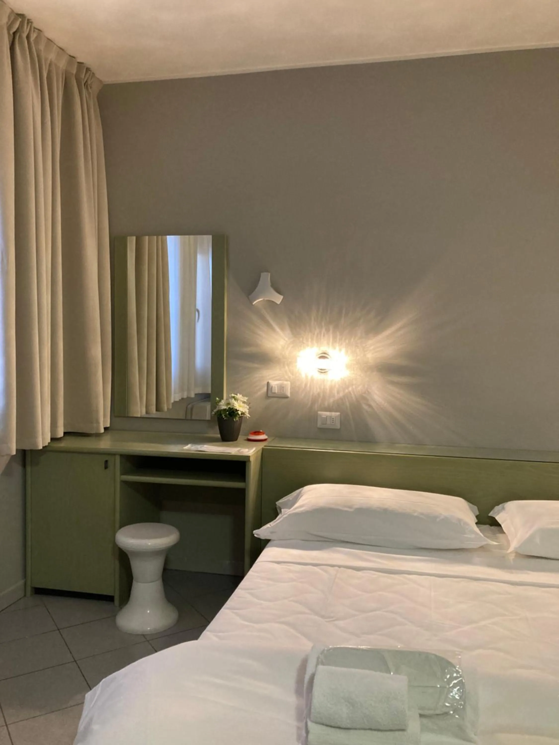 Bed in Hotel Primo