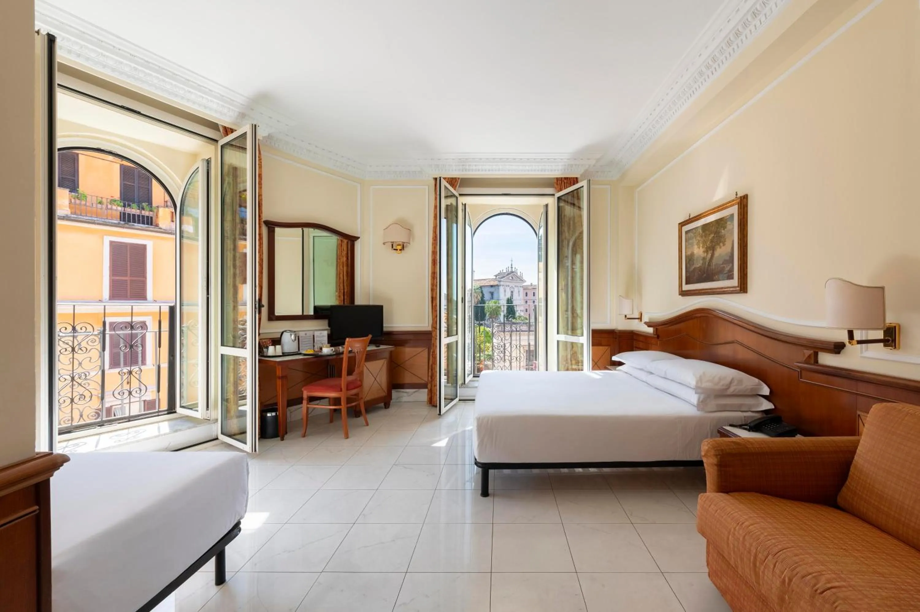 Bed in Hotel Hiberia