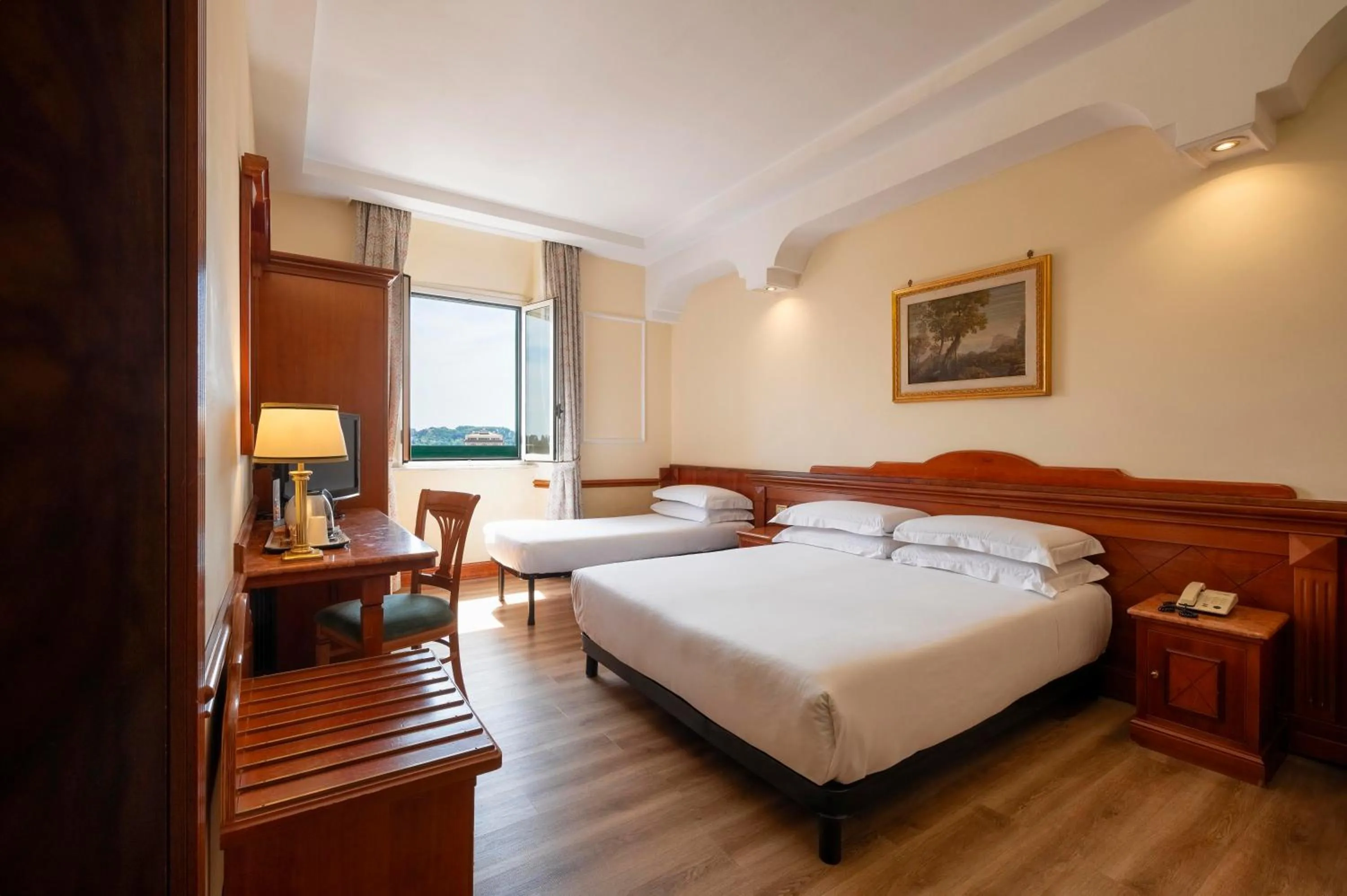 Bed in Hotel Hiberia