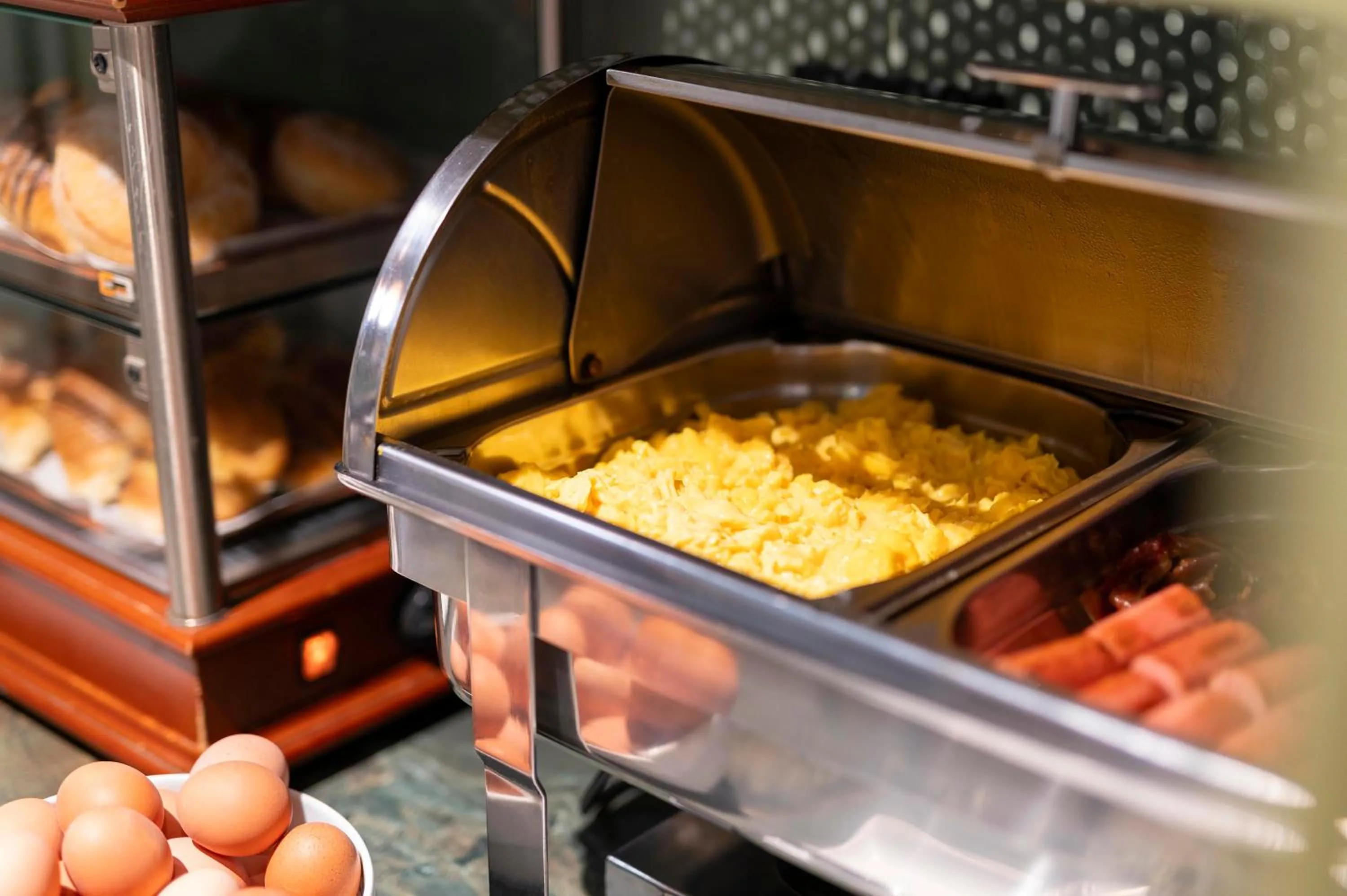 Buffet breakfast in Hotel Hiberia