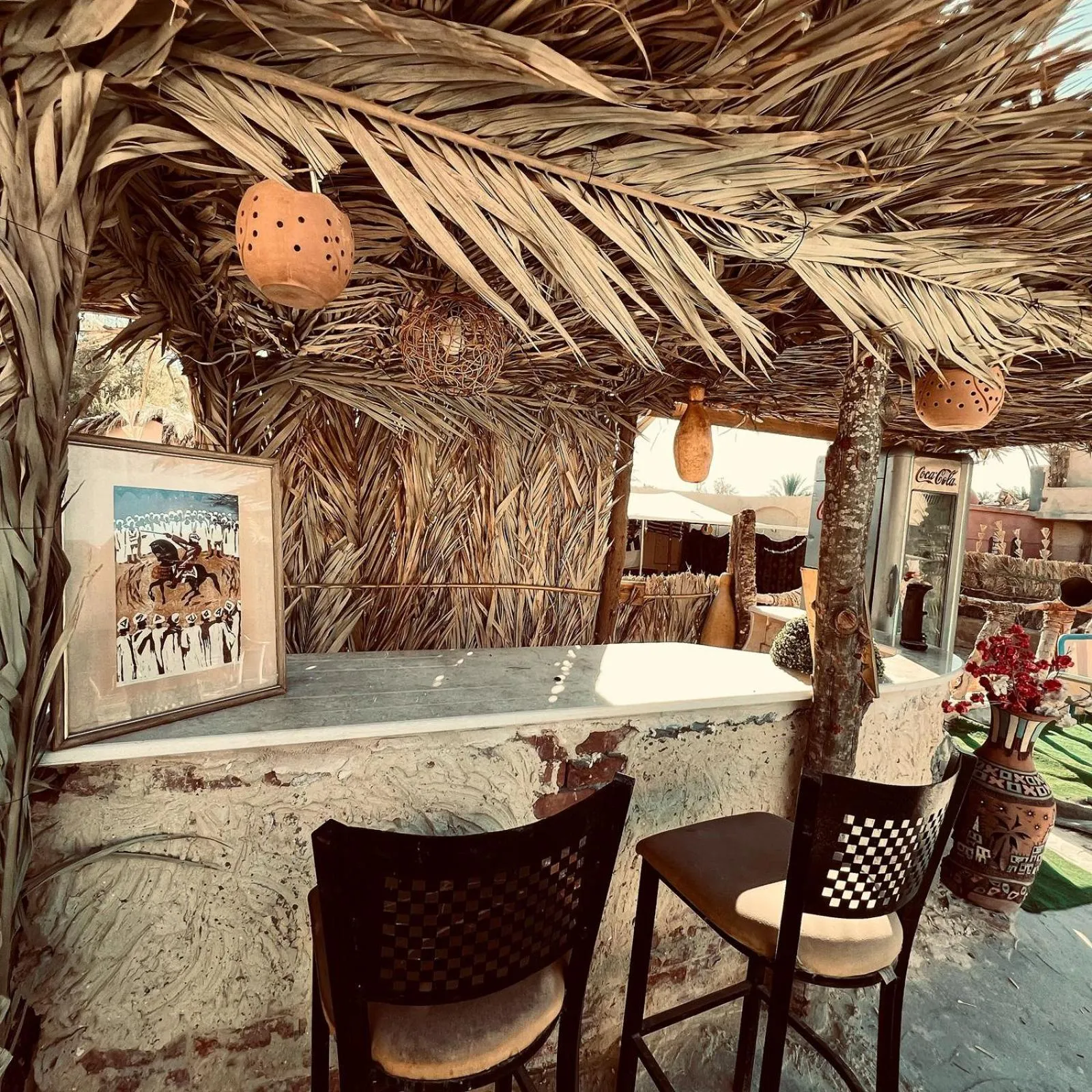 Lounge or bar in Aghurmi Siwa Ecolodge & Salt Cave