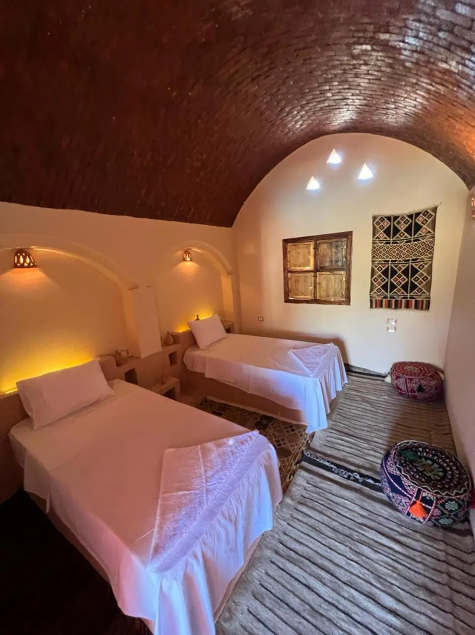 Bedroom, Bed in Aghurmi Siwa Ecolodge & Salt Cave