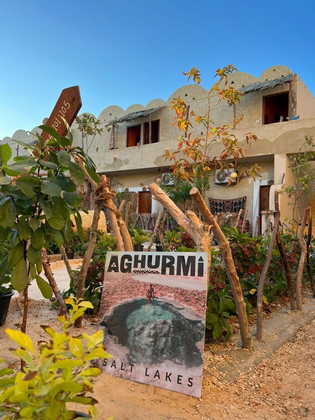 Property building in Aghurmi Siwa Ecolodge & Salt Cave