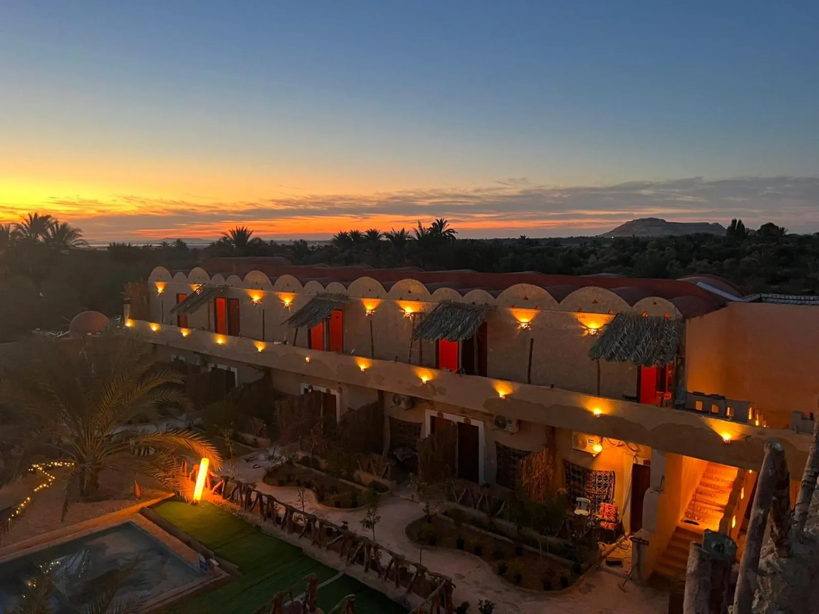 Property building in Aghurmi Siwa Ecolodge & Salt Cave