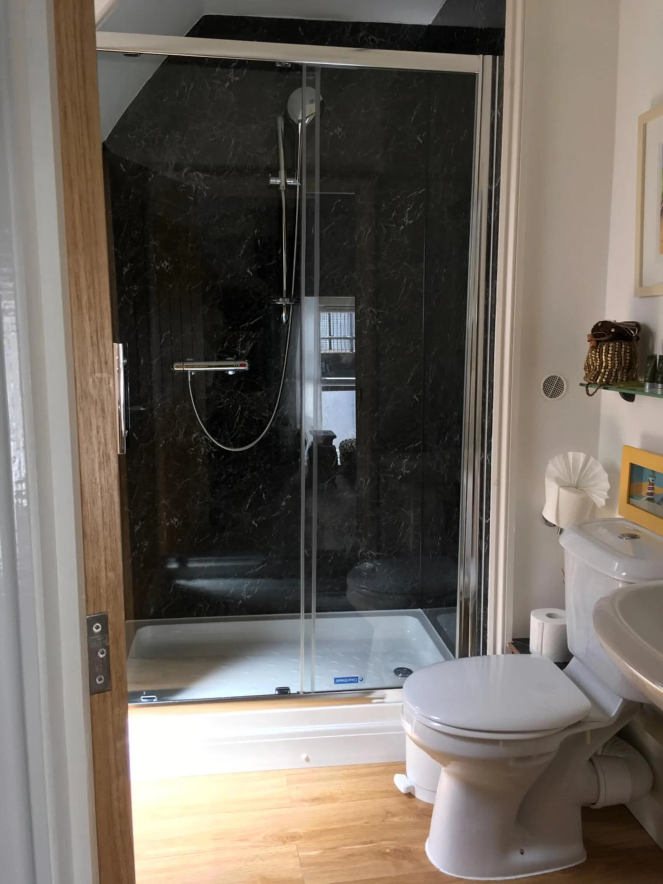 Shower in Cherrywood Lodge