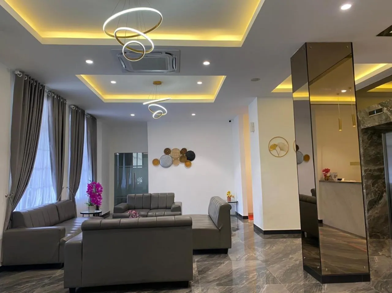 Seating area in Swasana Hotel Medan