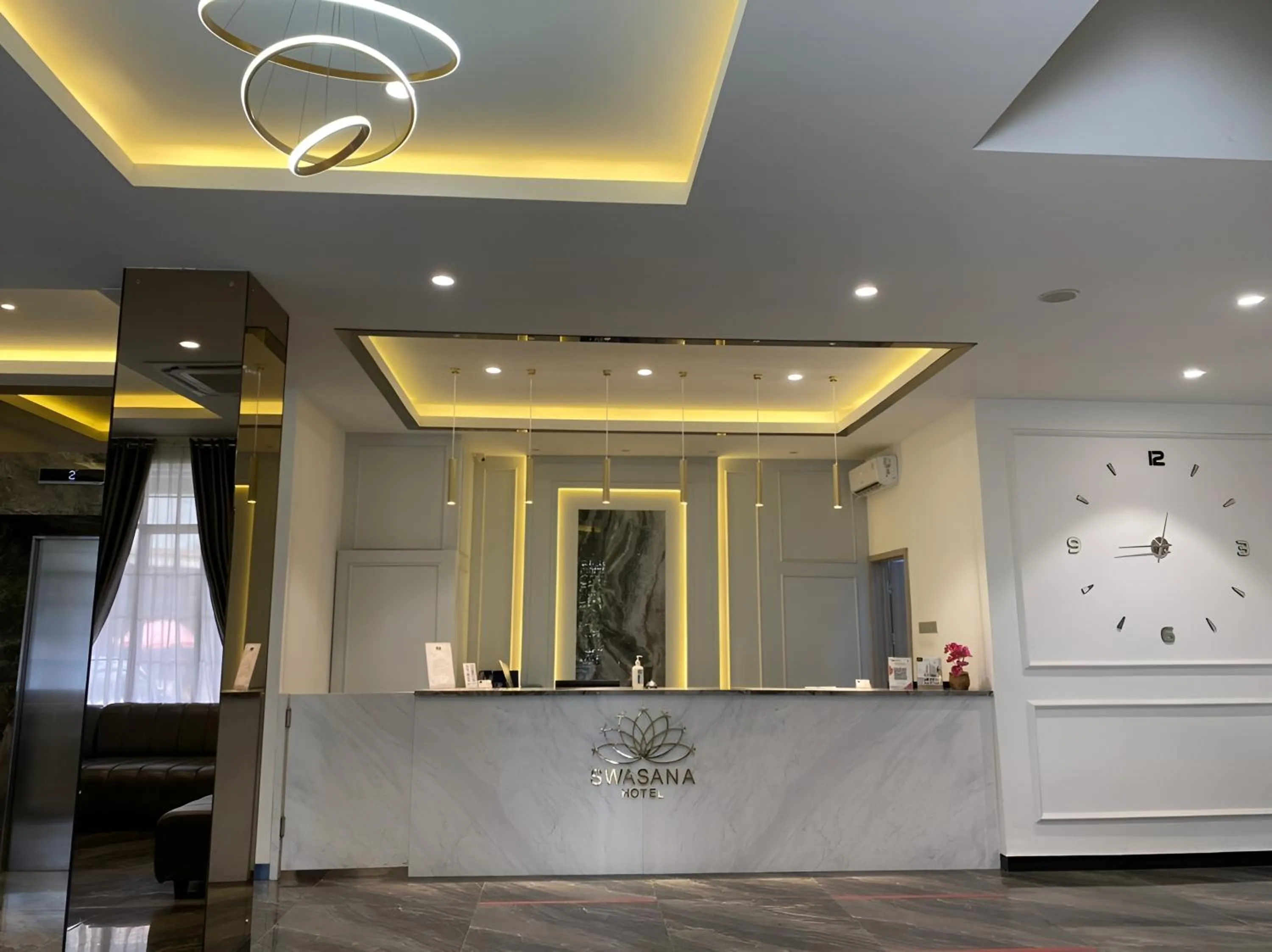 Lobby or reception in Swasana Hotel Medan