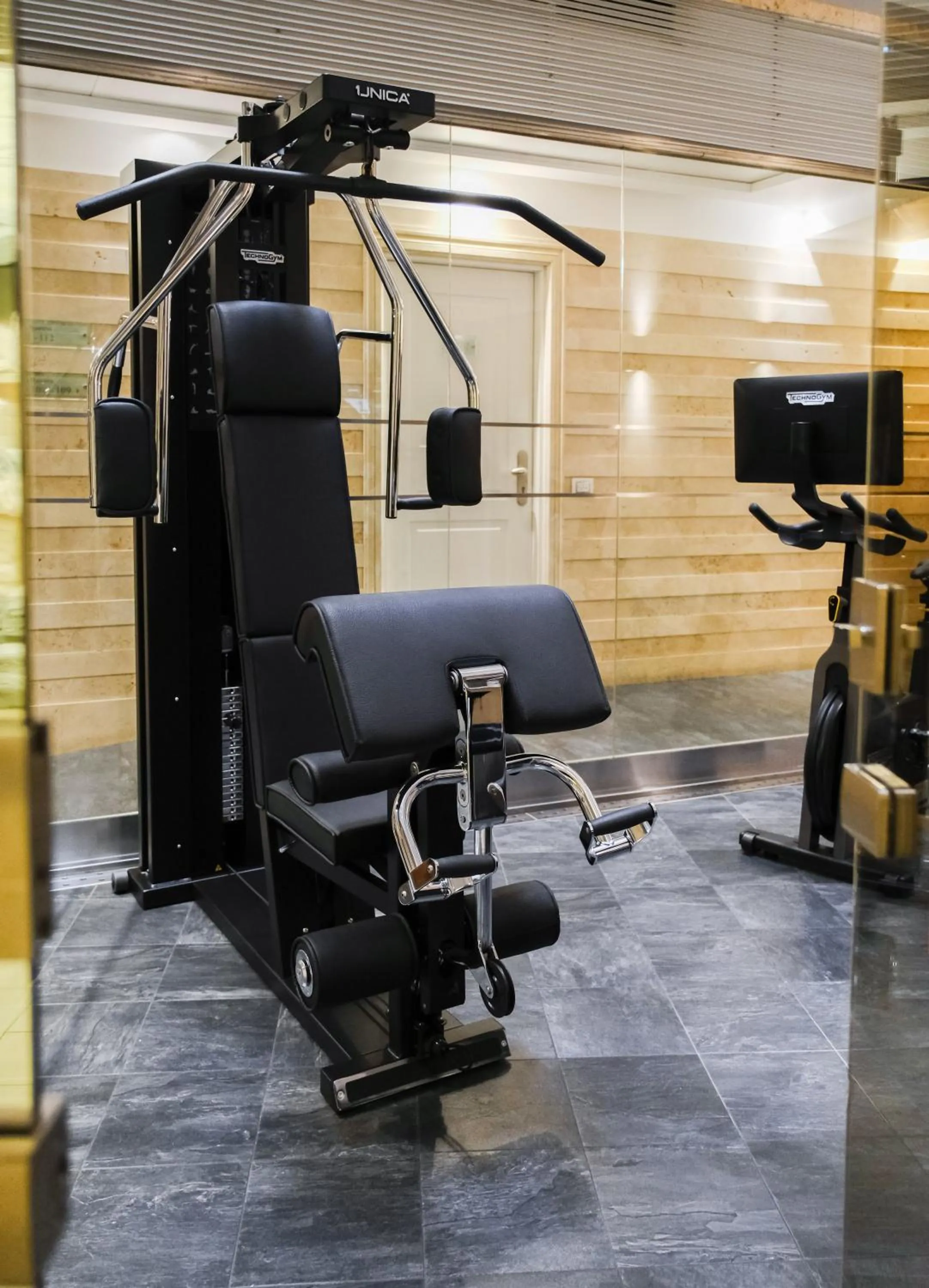 Fitness centre/facilities in Stendhal Hotel