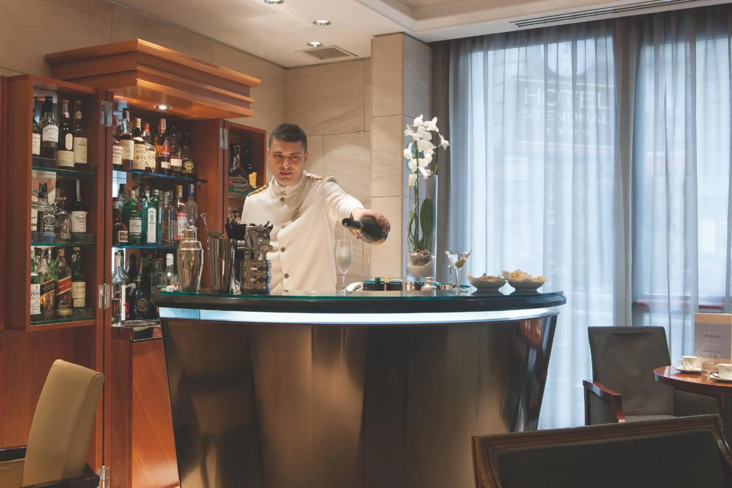 Lounge or bar in Stendhal Hotel