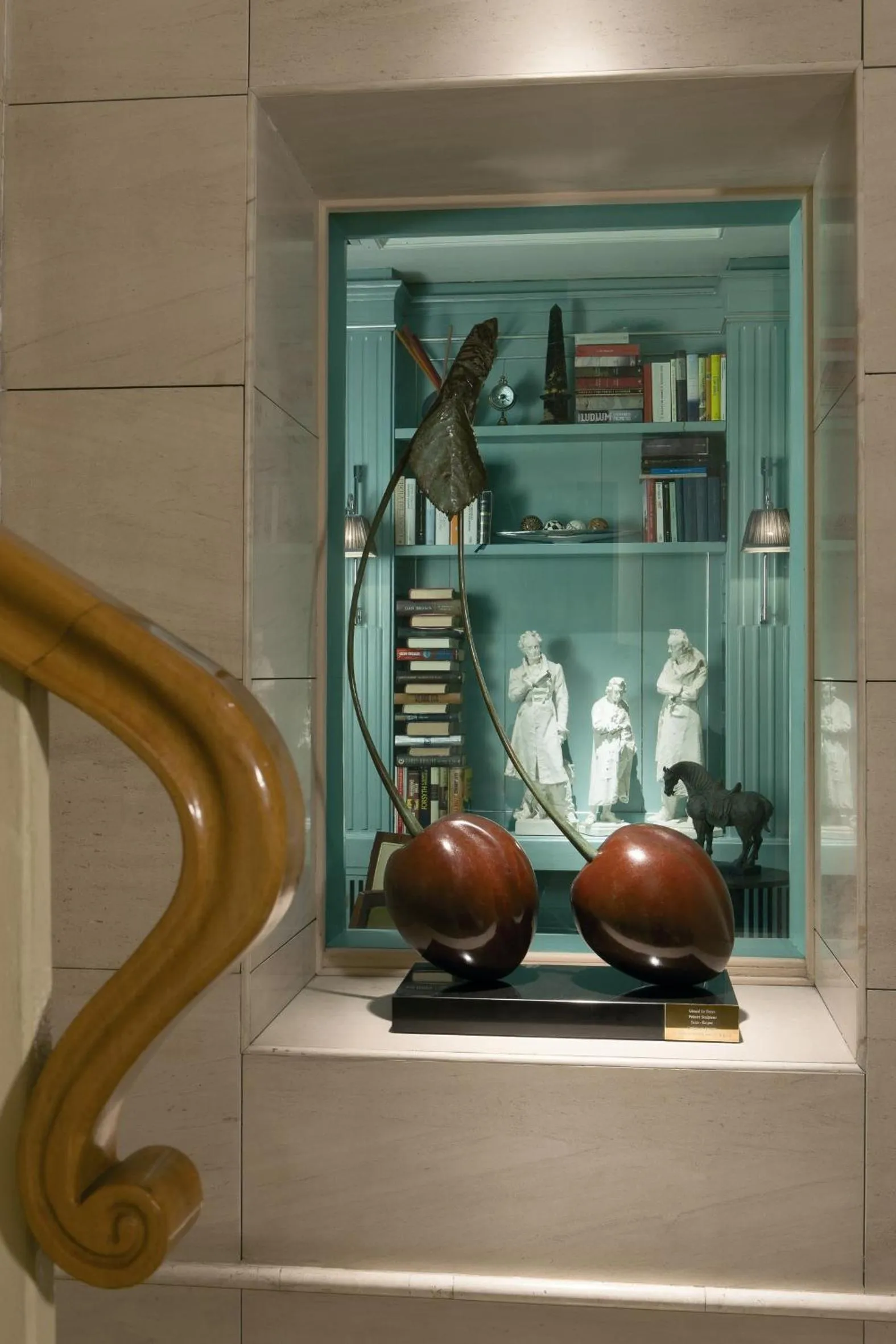 Decorative detail in Stendhal Hotel