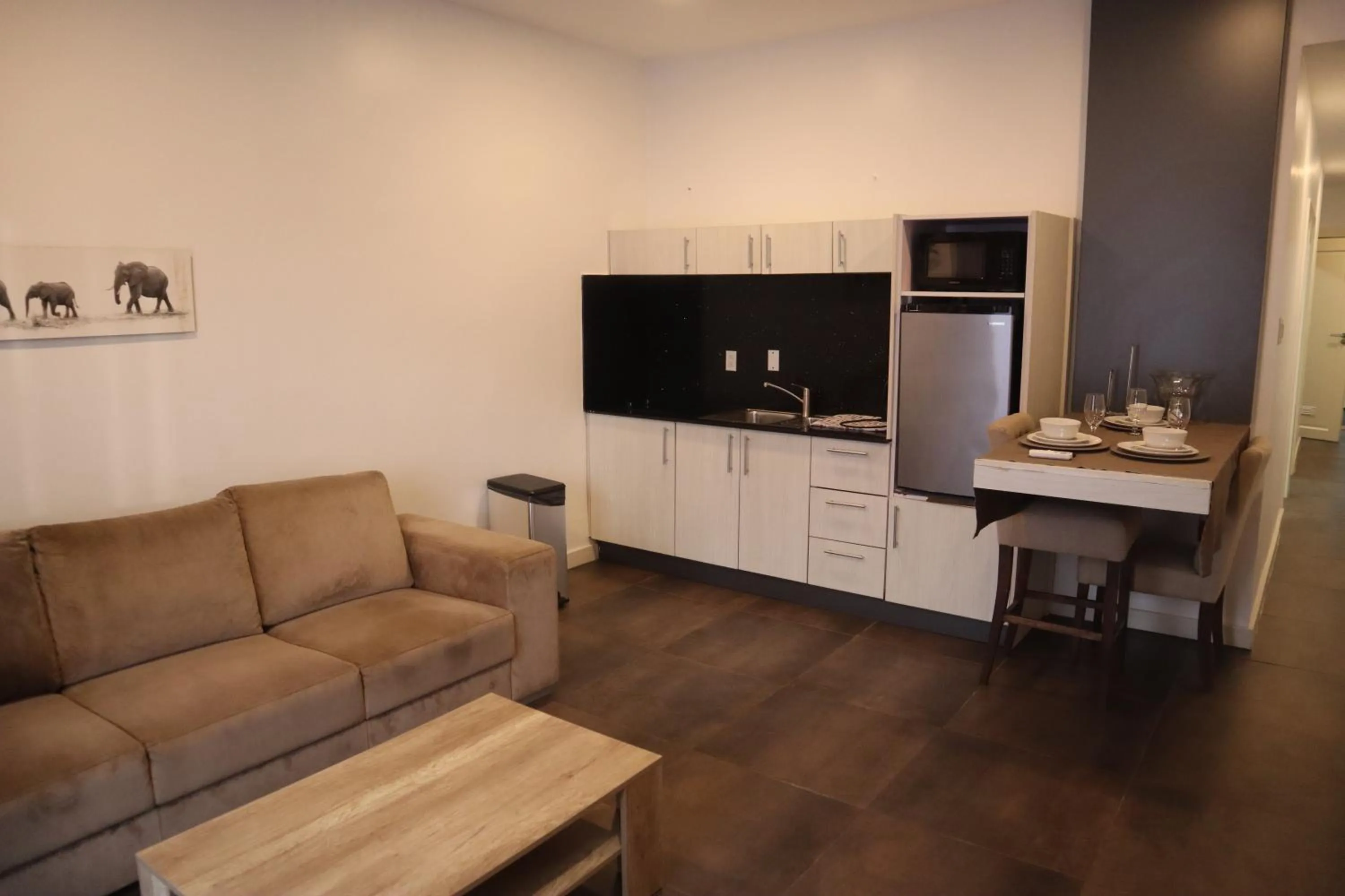 Living room in Empire Apartments Su 1 Celinastraat