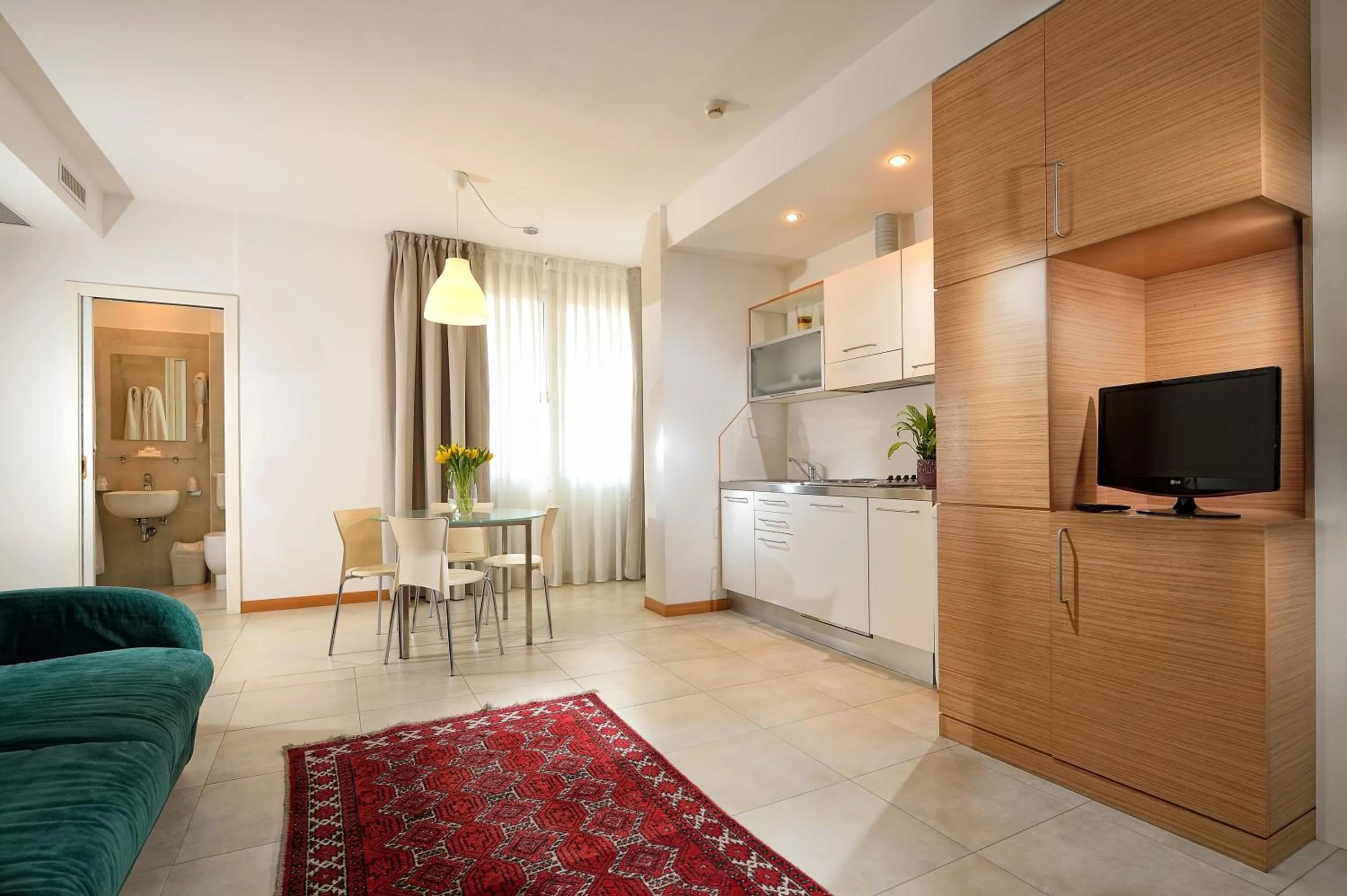 Communal lounge/ TV room in Elite Hotel & Spa