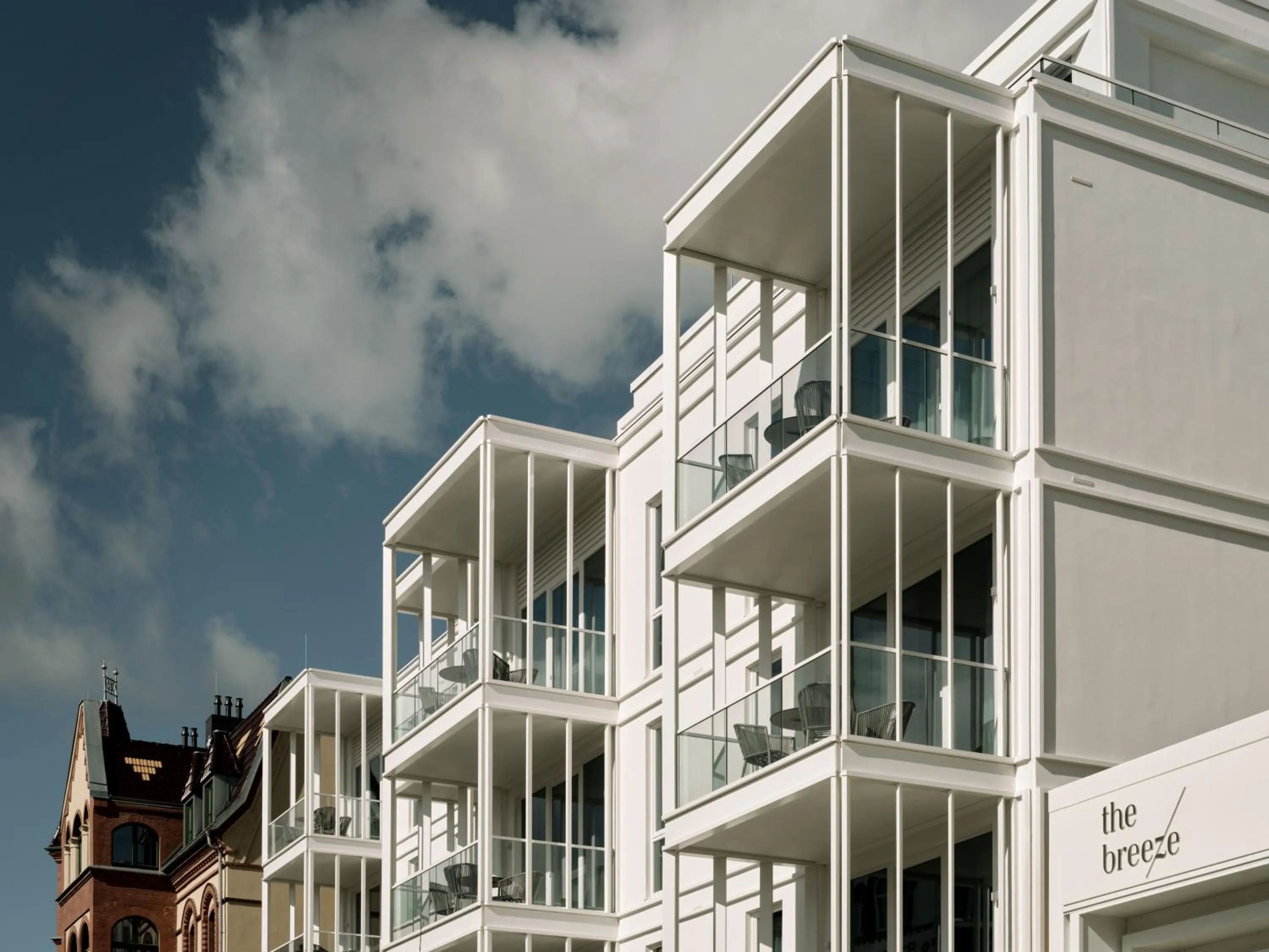 Property building in the breeze