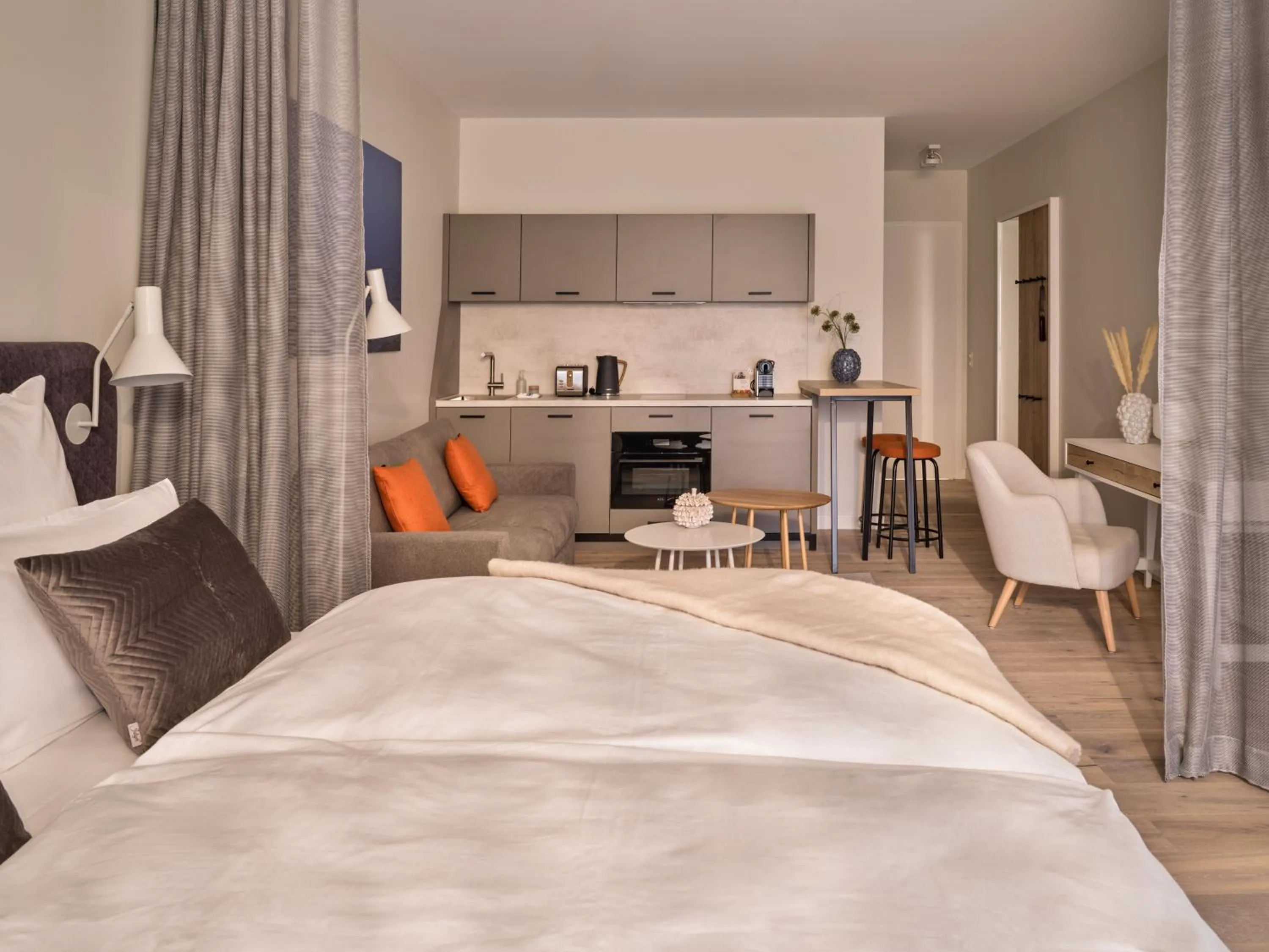 Kitchen or kitchenette, Bed in the breeze