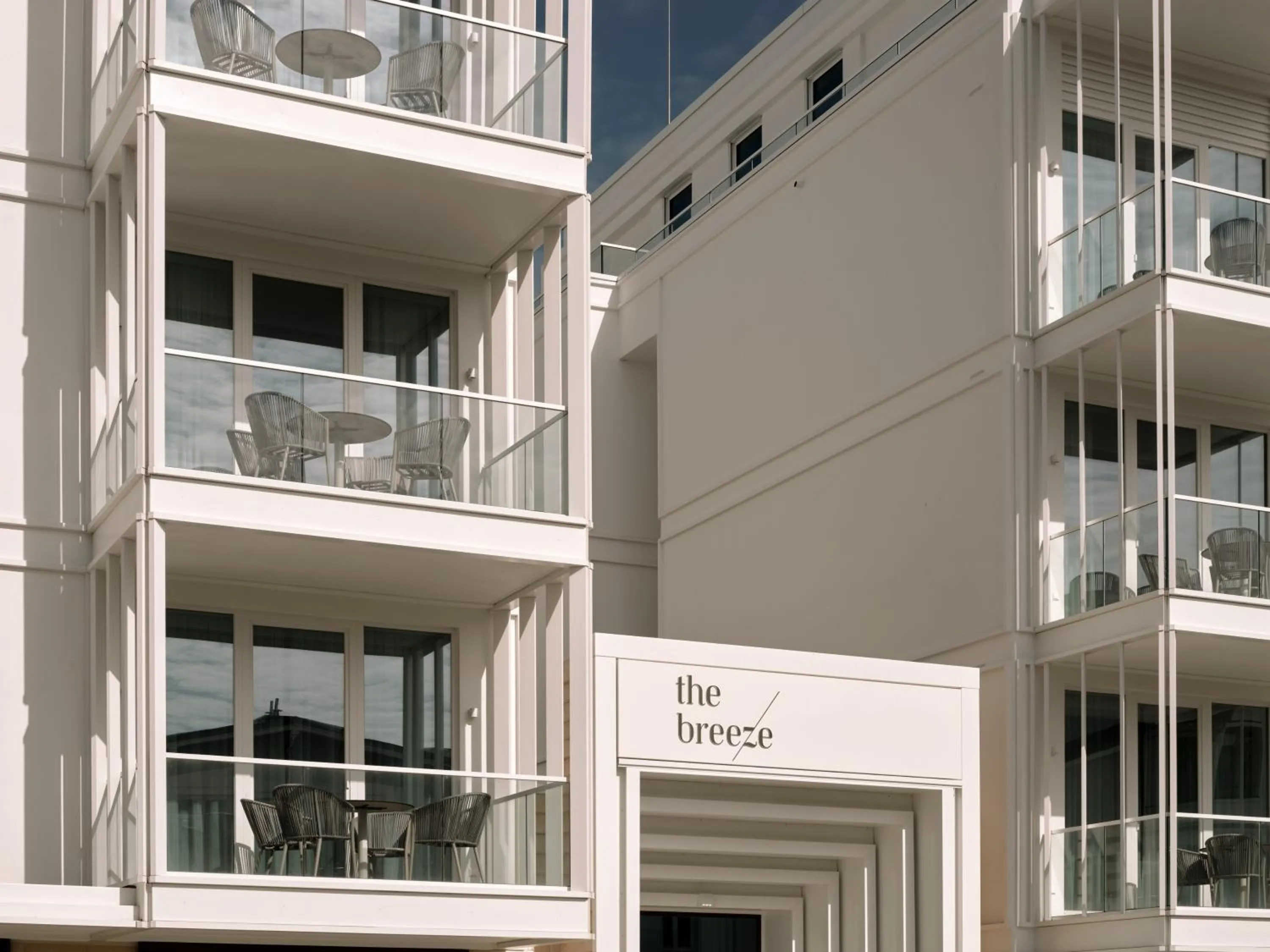 Property building in the breeze