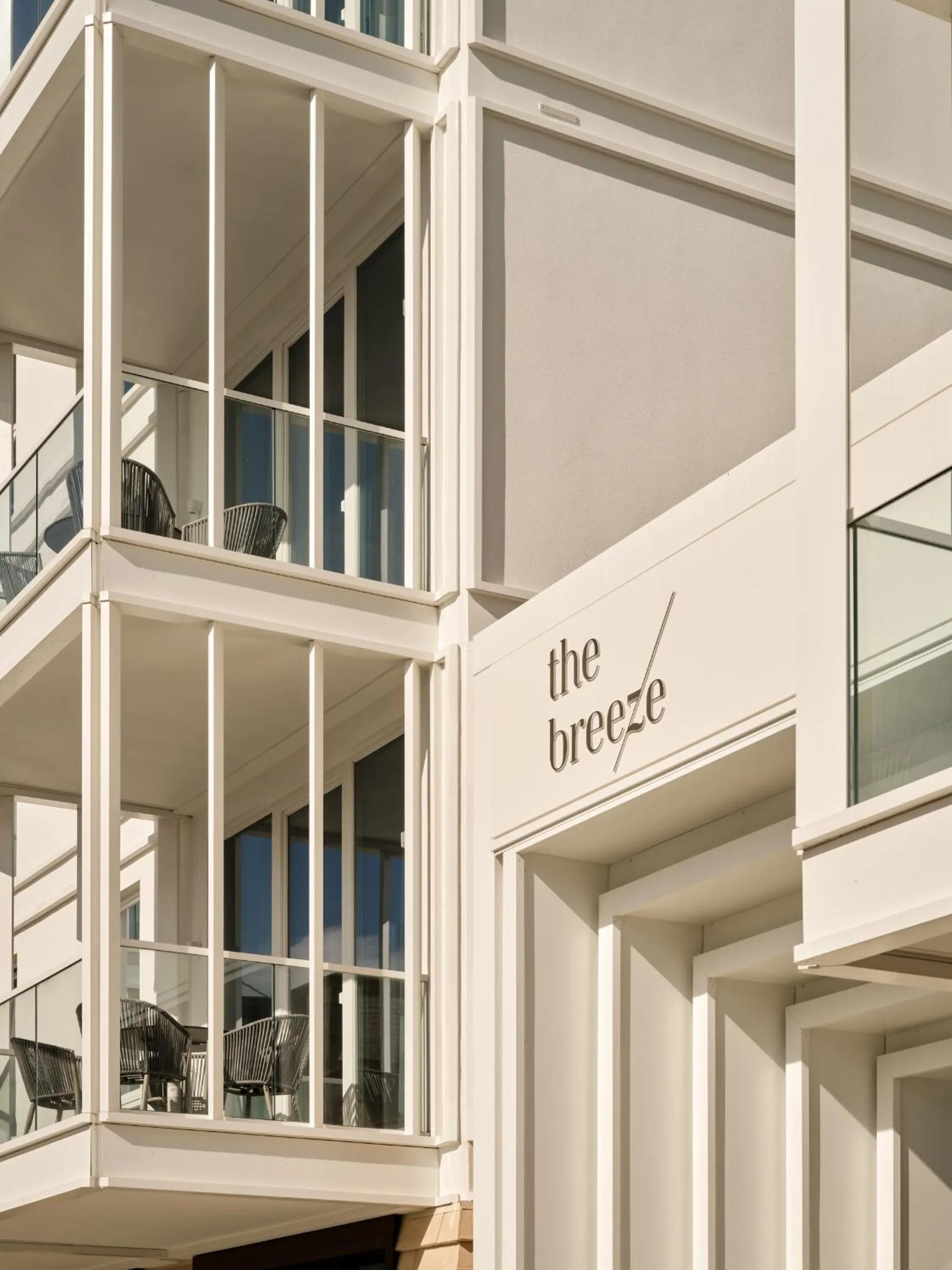 Property building in the breeze