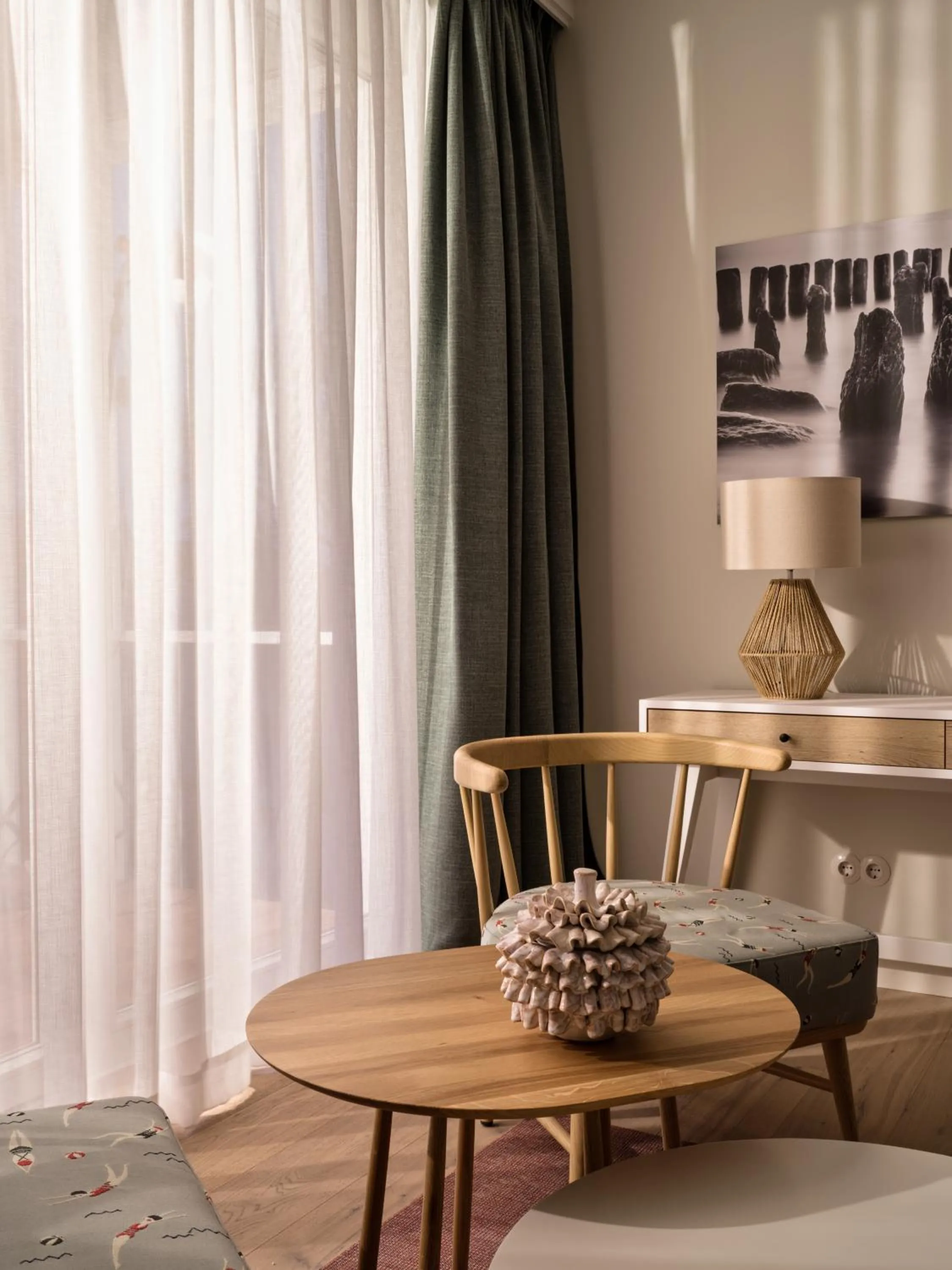 Living room in the breeze