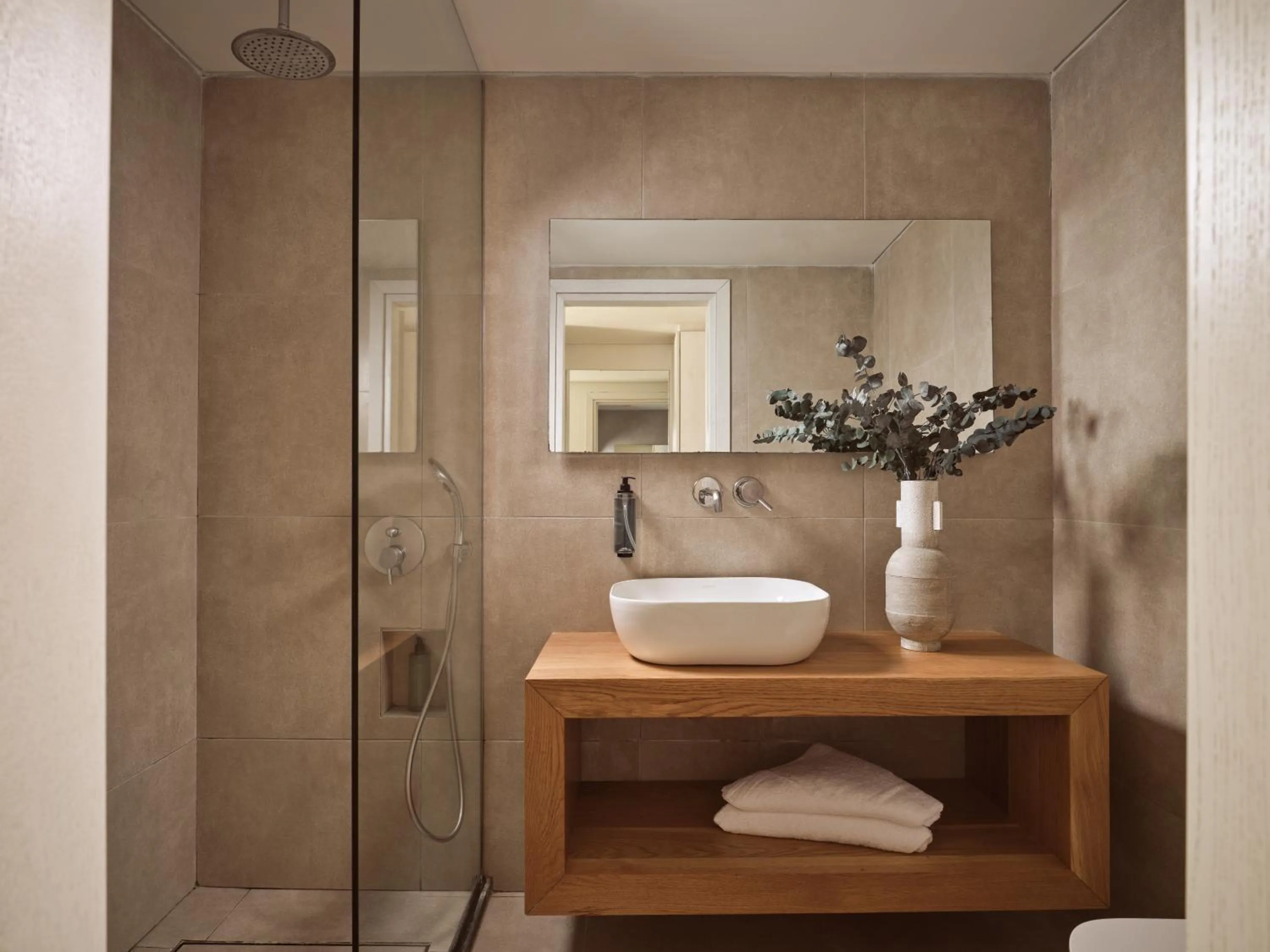 Bathroom in New Beach Hotel