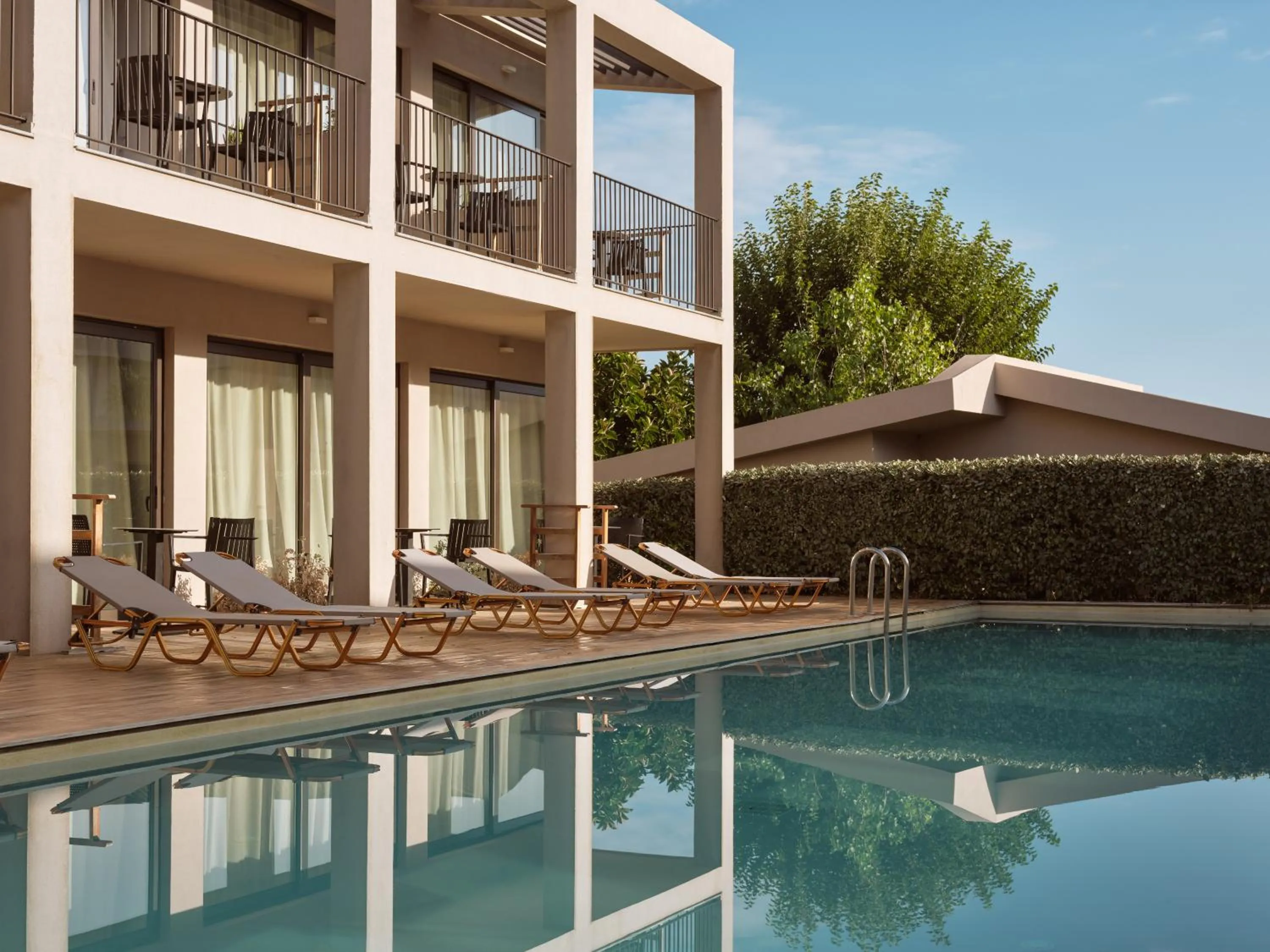 Swimming pool in New Beach Hotel