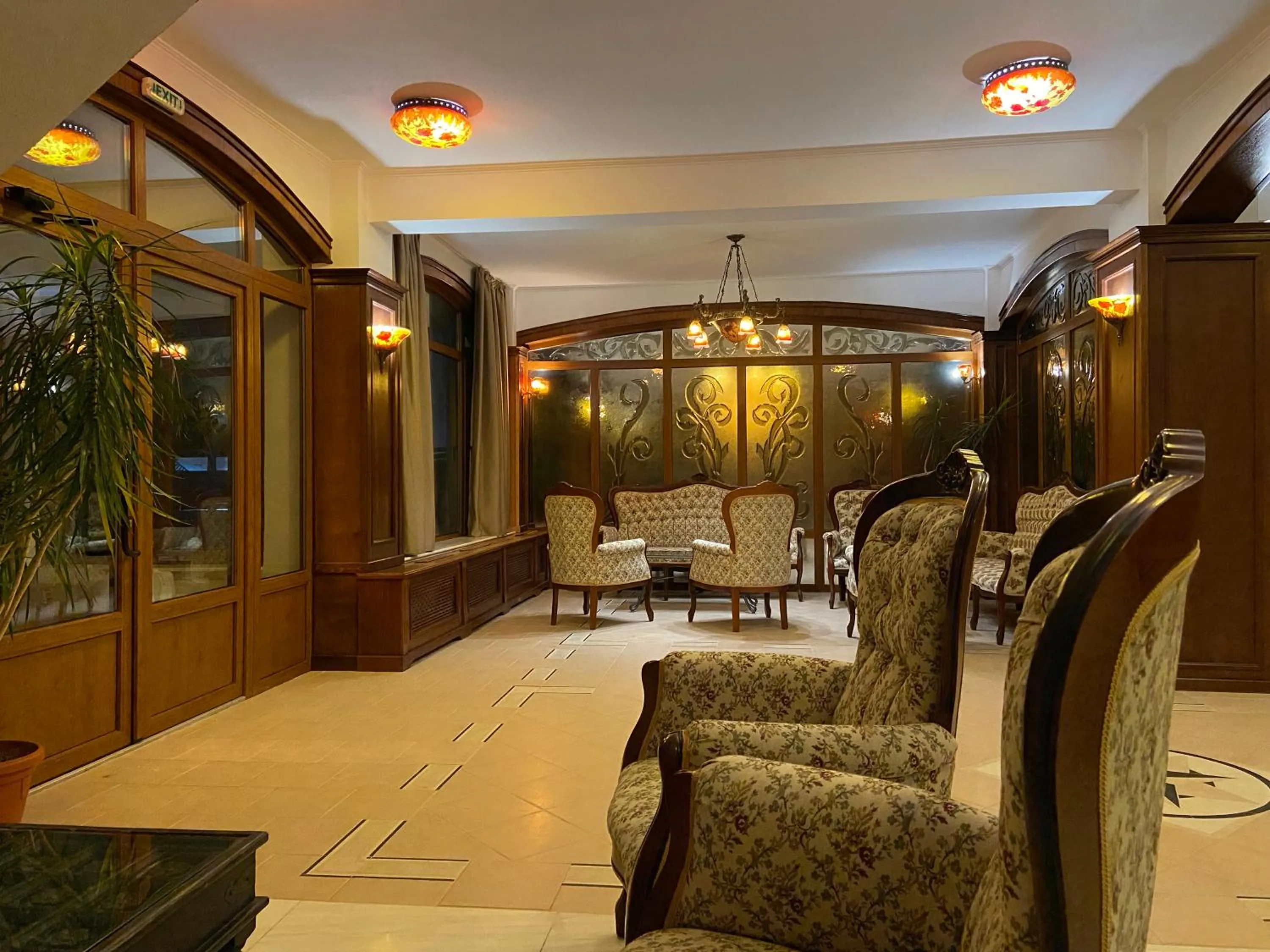 Lobby or reception in Chalet Wiese