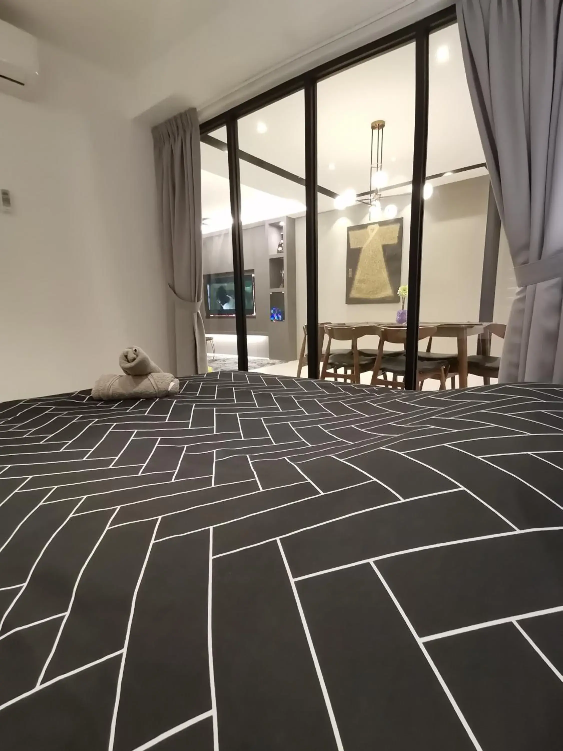 Bedroom in Pax6+2 Melaka Famous Homestay Klebang Homefeel Bedroom in Pax6+2 Melaka Famous Homestay Klebang Homefeel