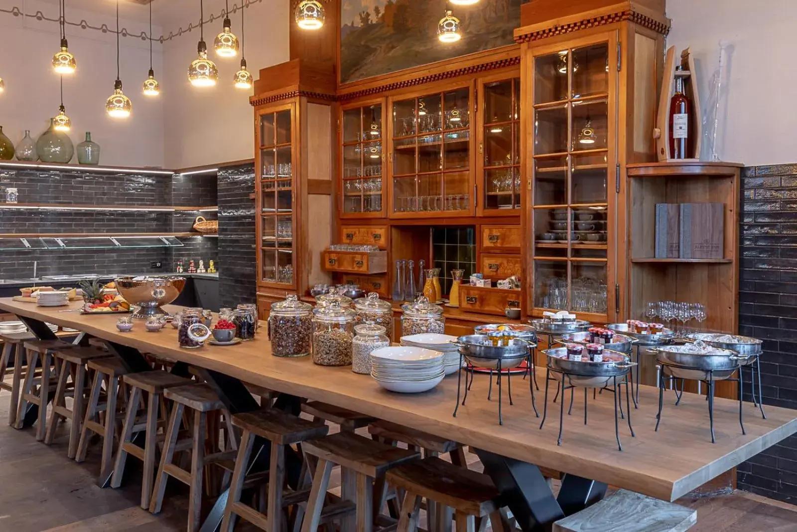 Buffet breakfast in ALPINE INN Davos Buffet breakfast in ALPINE INN Davos