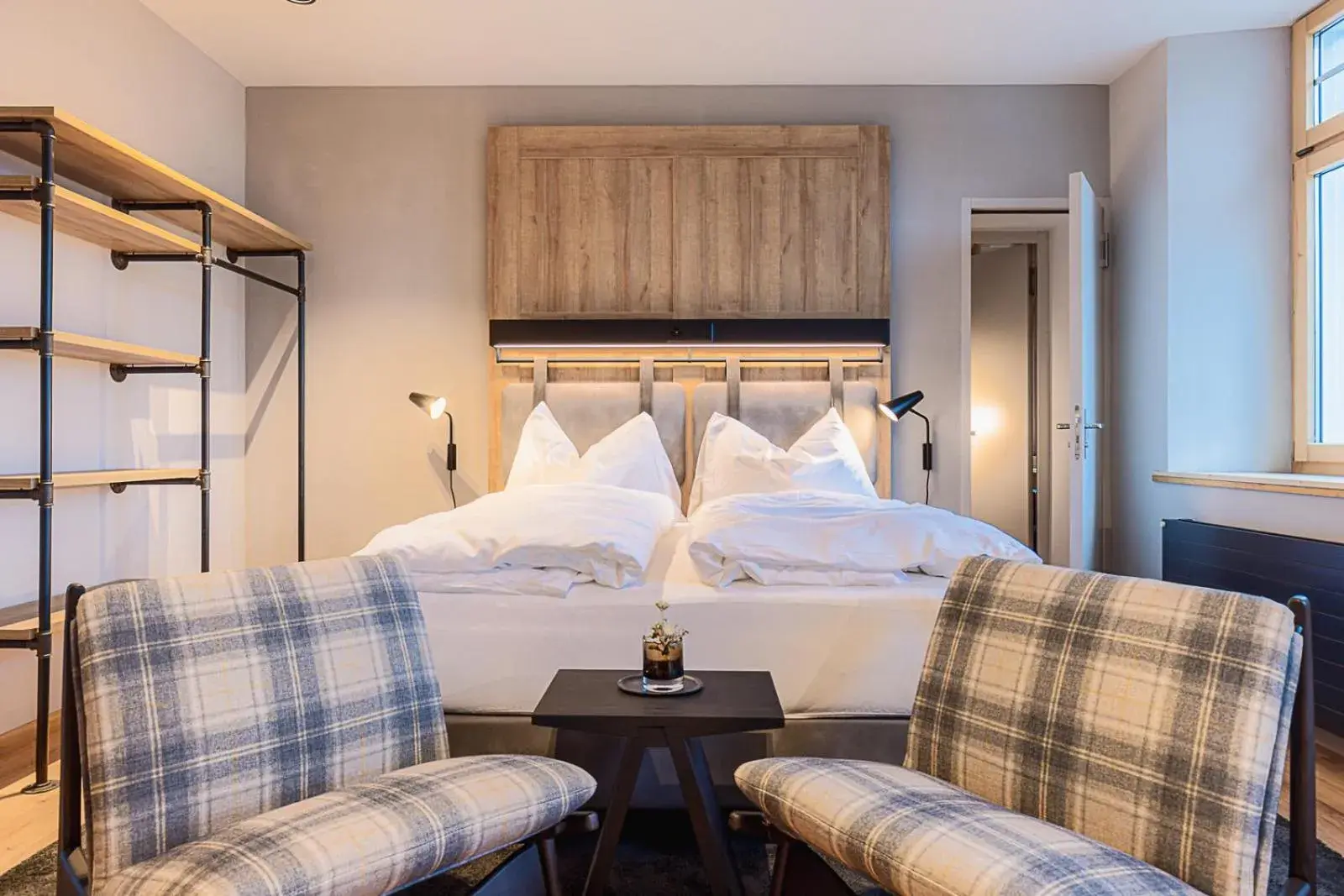 Photo of the whole room, Bed in ALPINE INN Davos Photo of the whole room, Bed in ALPINE INN Davos