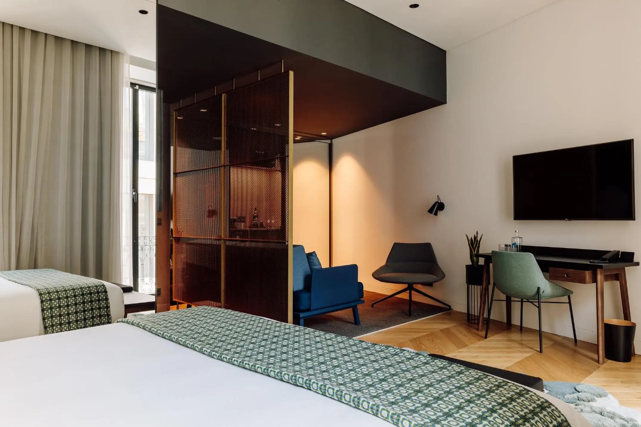 Bedroom, Bed in Hotel Hotel - Member of Design Hotels