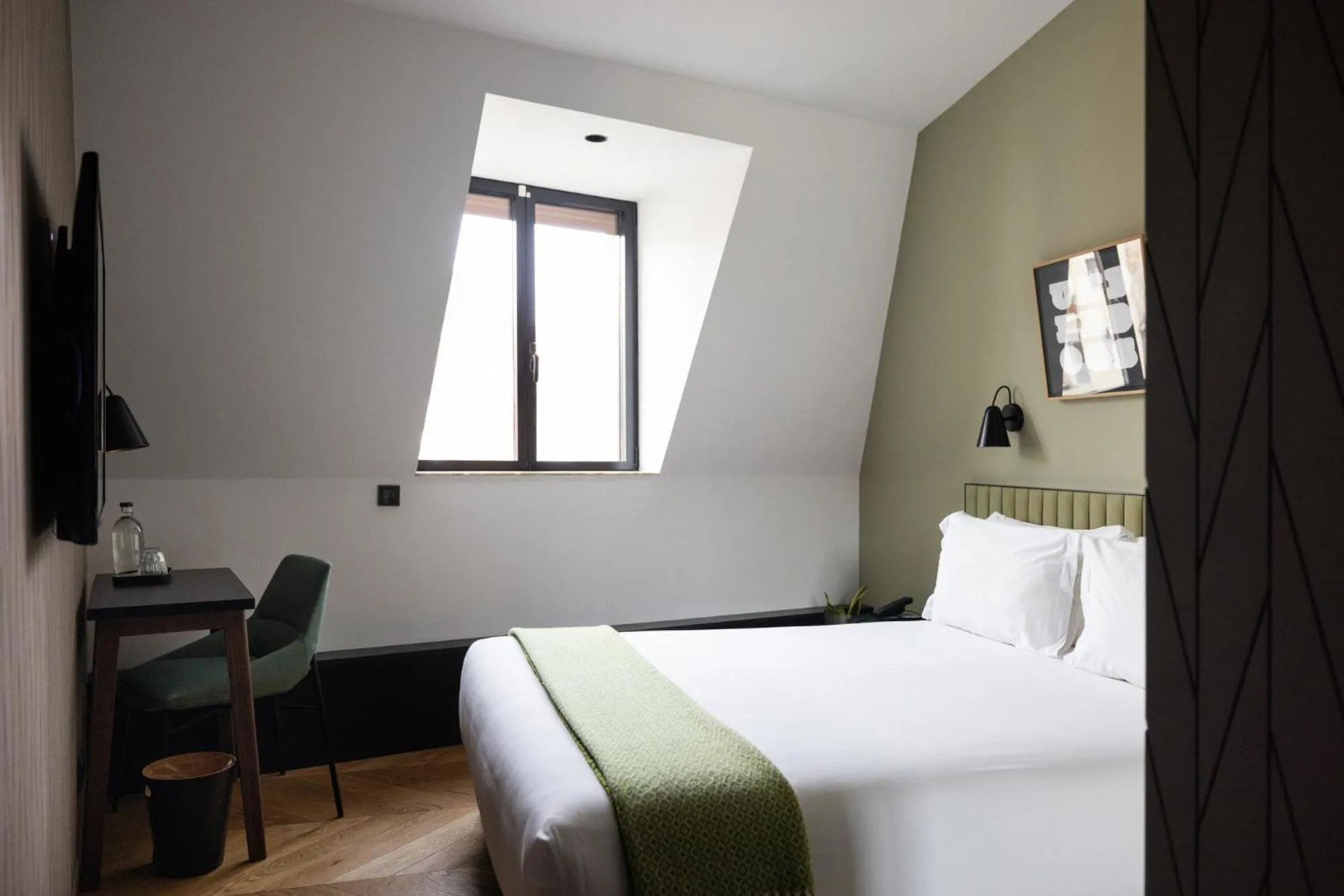 Bedroom, Bed in Hotel Hotel - Member of Design Hotels