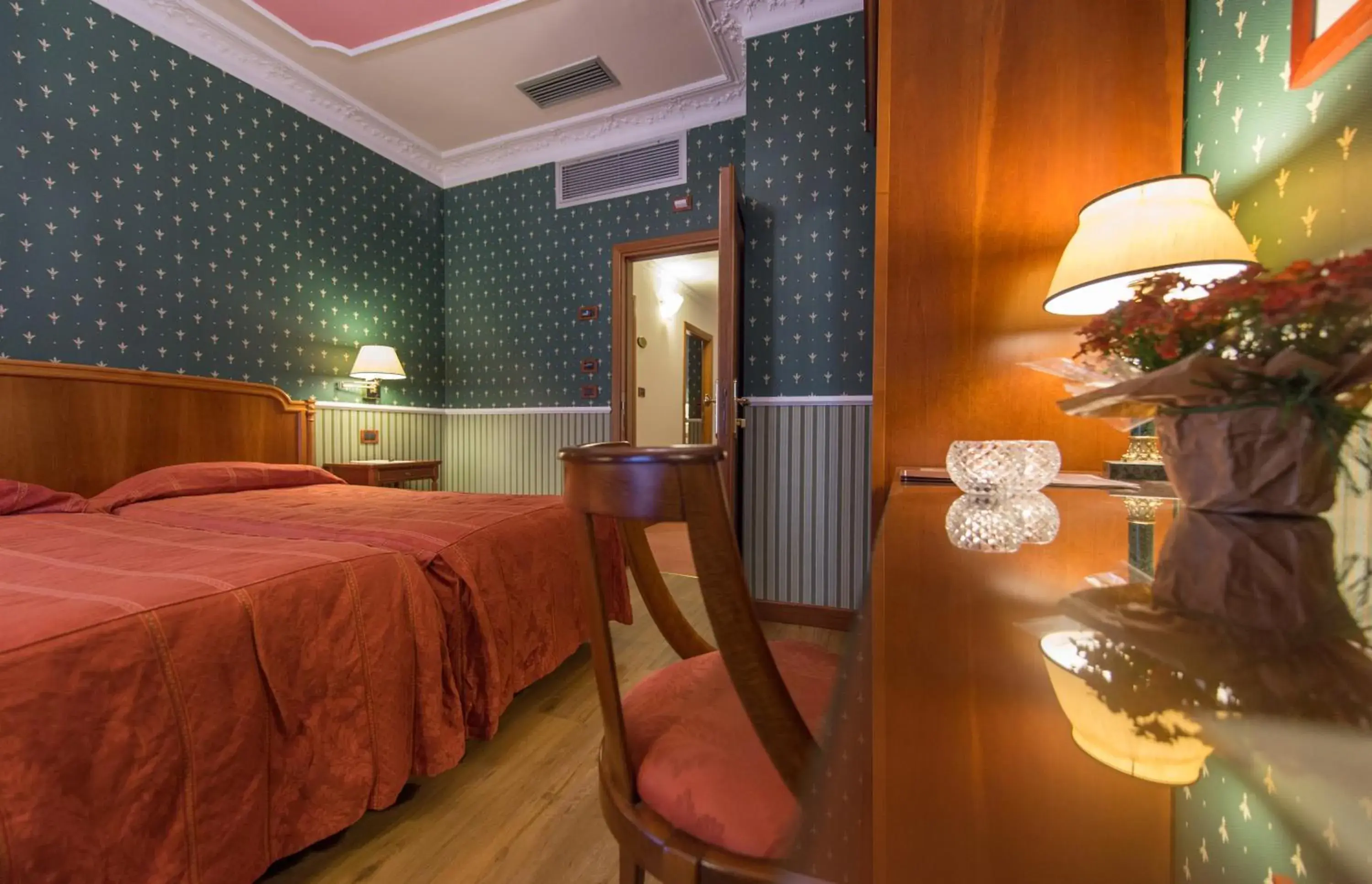 Bedroom in Strozzi Palace Hotel Bedroom in Strozzi Palace Hotel