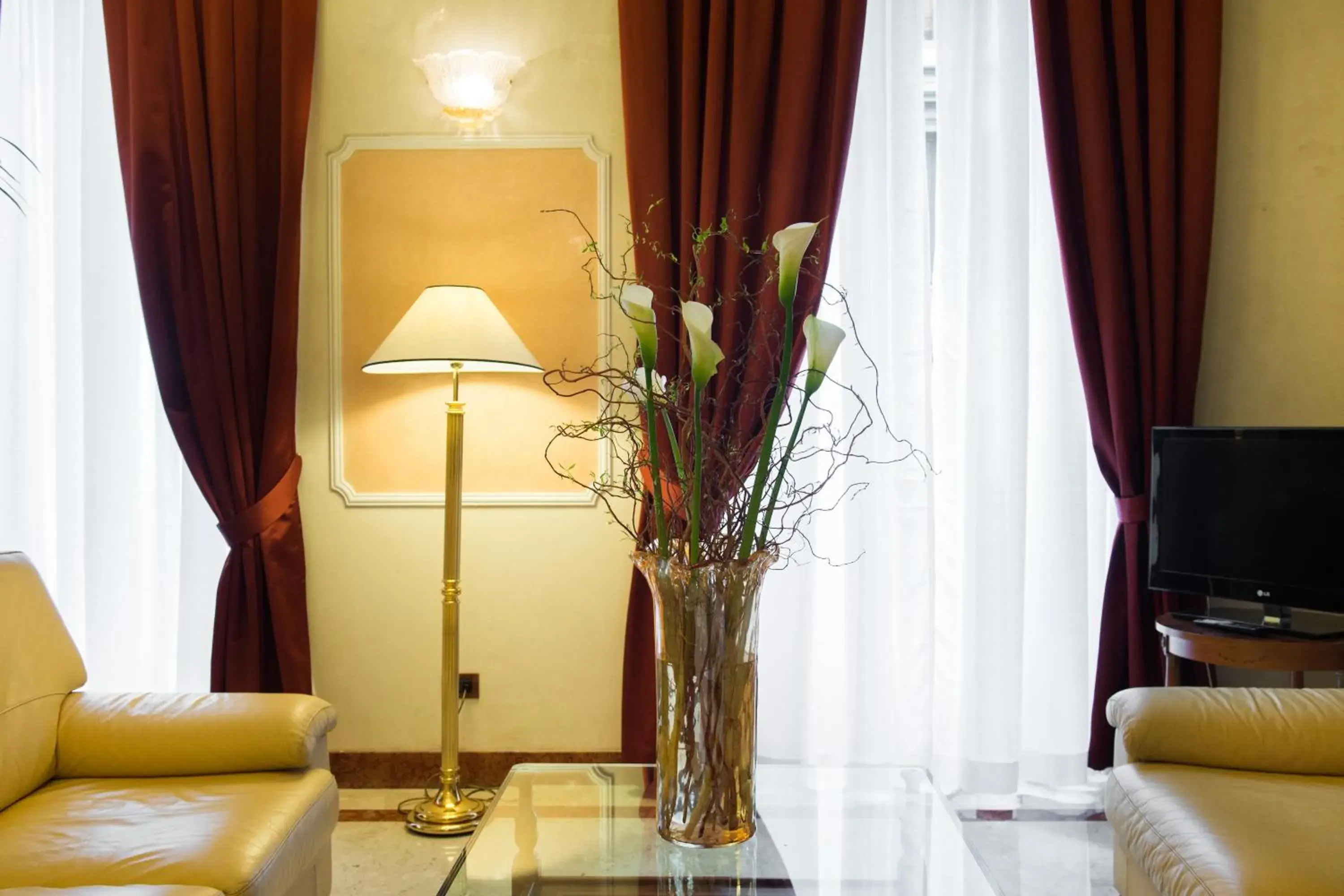 Lobby or reception in Strozzi Palace Hotel Lobby or reception in Strozzi Palace Hotel